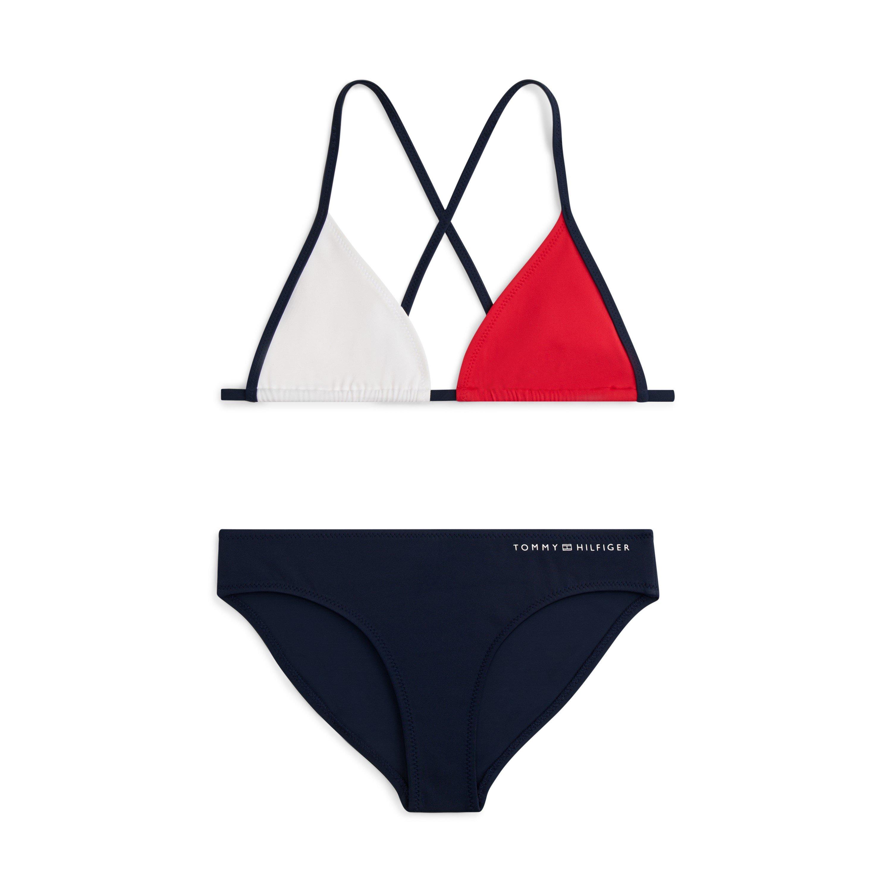 Tommy Hilfiger Girls Kids' Bikini Set - Night Navy C1g - 10-12Y