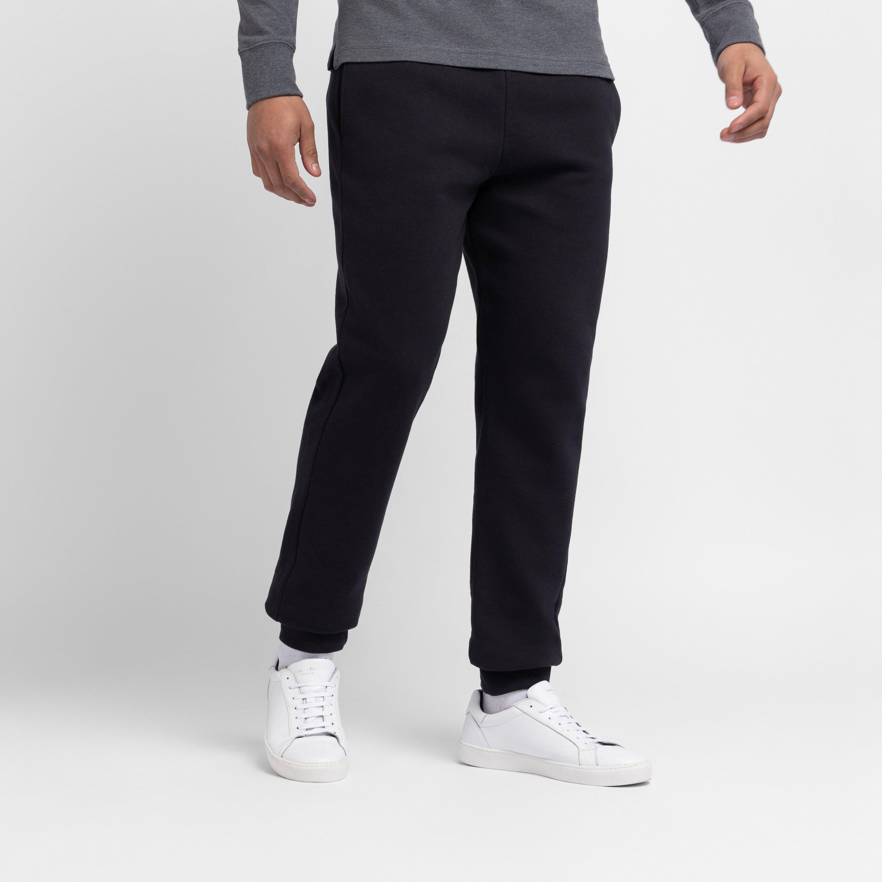 No - Eden Park - Plain black jogging bottoms - 2