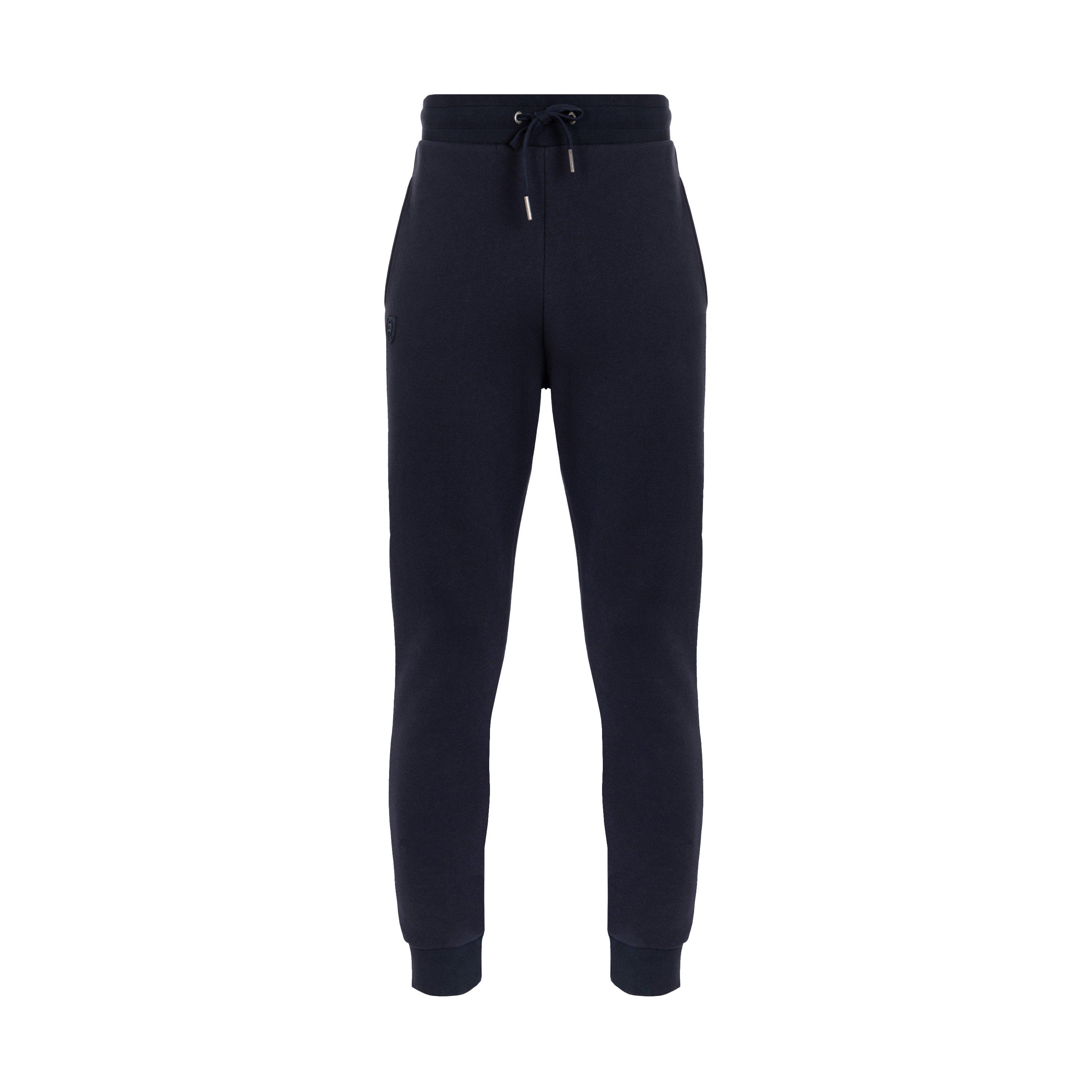 Eden Park Plain Black Jogging Bottoms In Blf