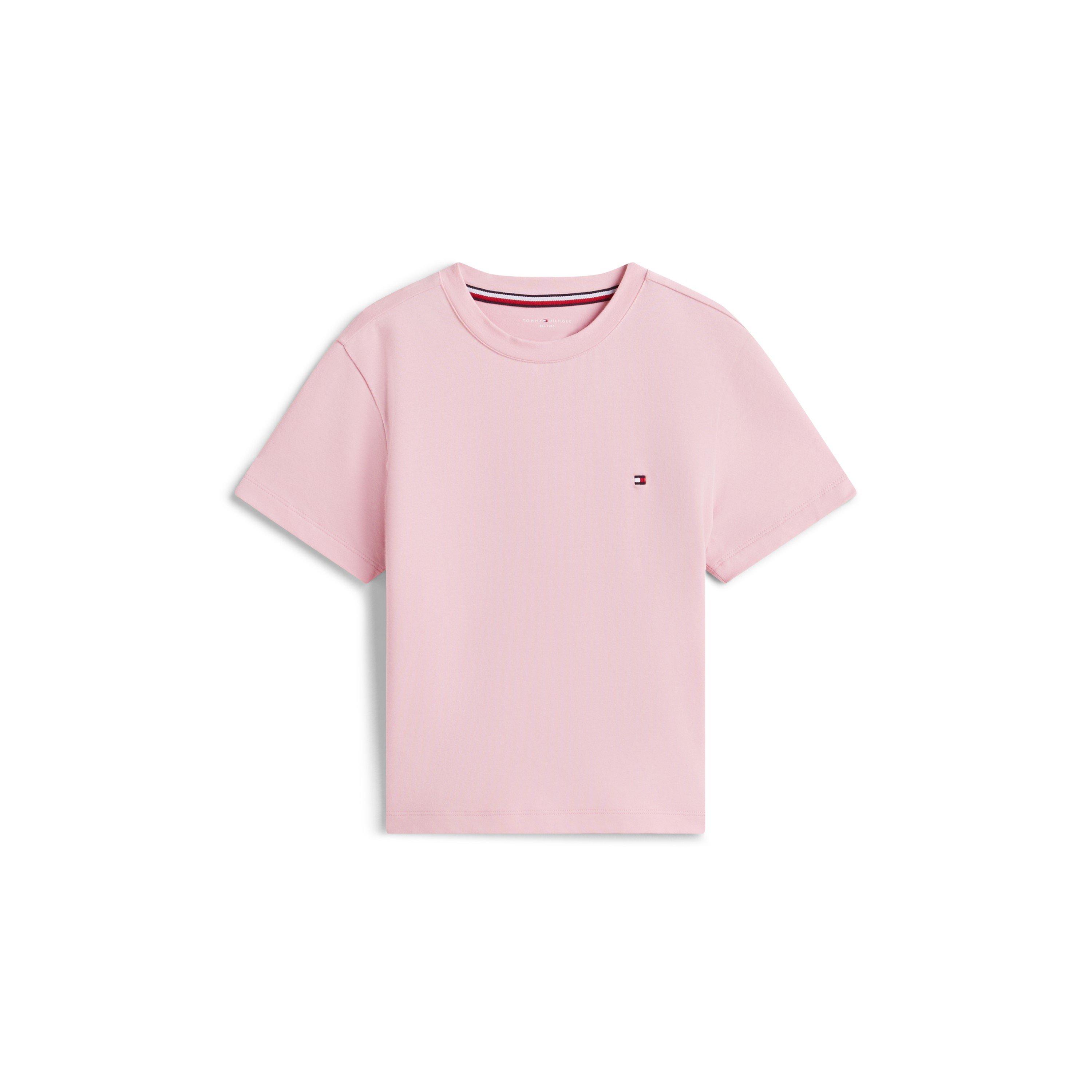Pink/Navy 0RY - Tommy Hilfiger - Kids' Short Sleeve Pyjama Set - 1