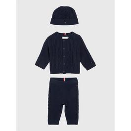 Tommy Hilfiger Baby Cable Knit Set