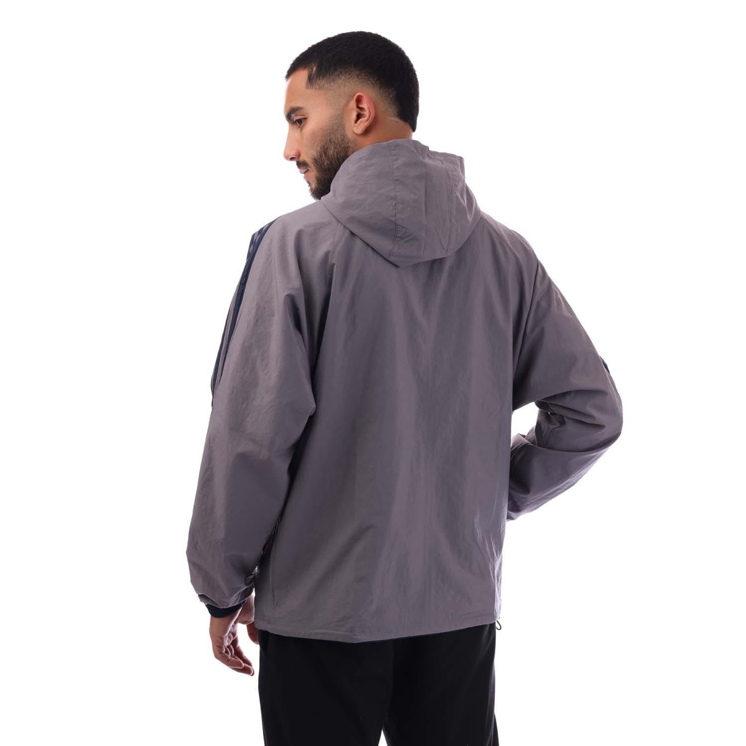 Navy - adidas Originals - Rekive Reversible Windbreaker Jacket - 6