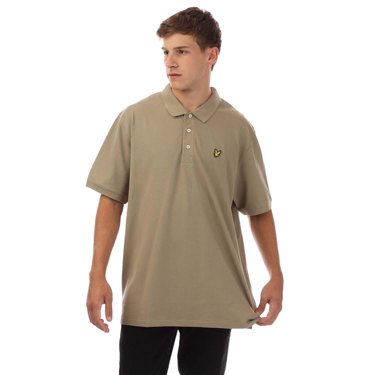 Beige - Lyle and Scott - Plain Polo Shirt - 1