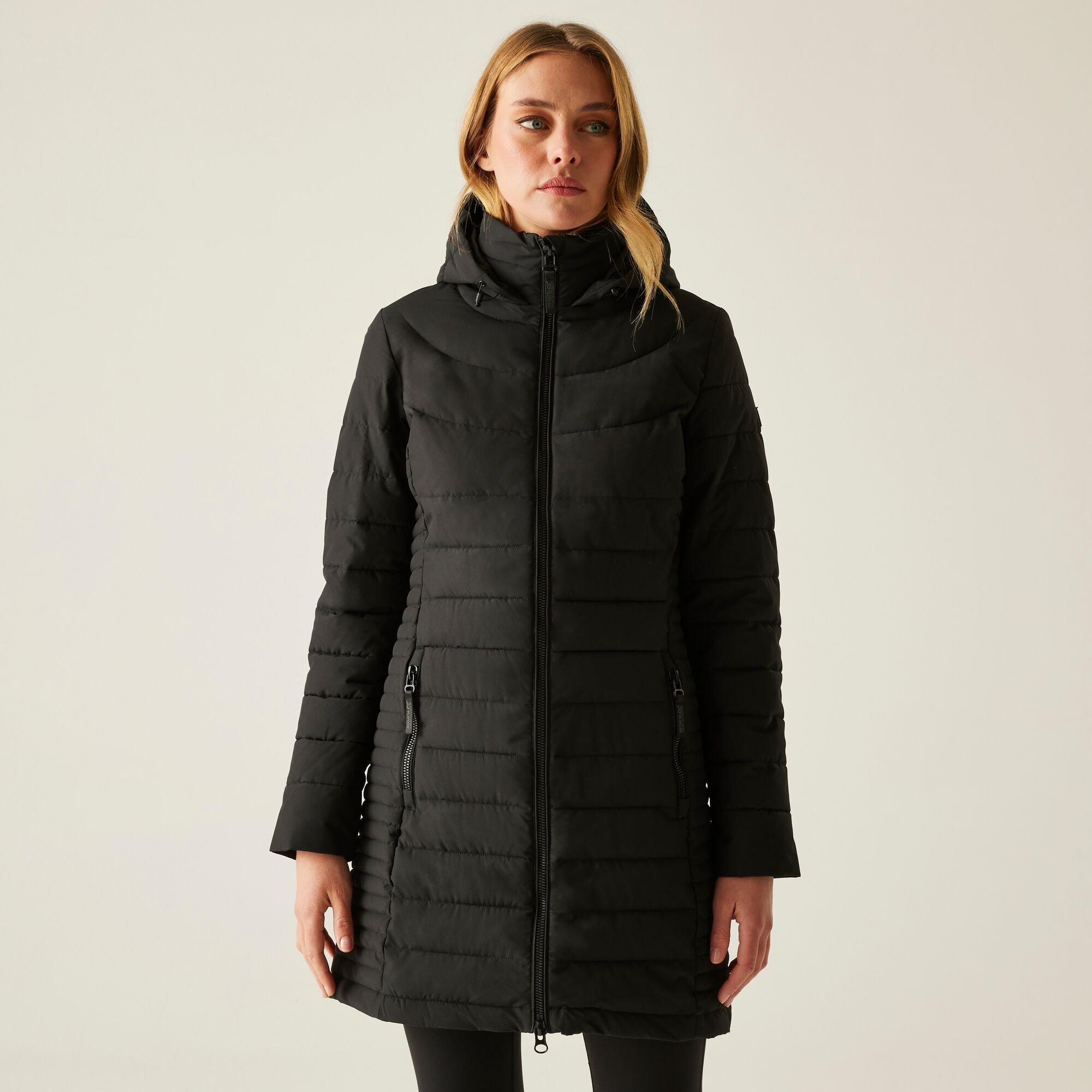 Regatta Women's Andria Water-Repellent Insulated Hooded Quilted Jacket