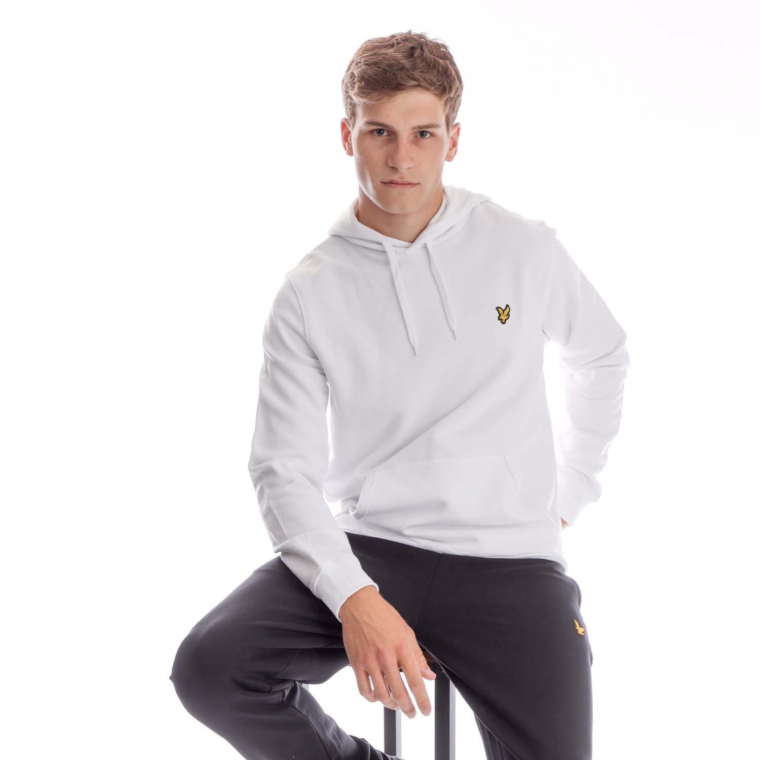 White - Lyle and Scott - Pullover Hoodie - 4