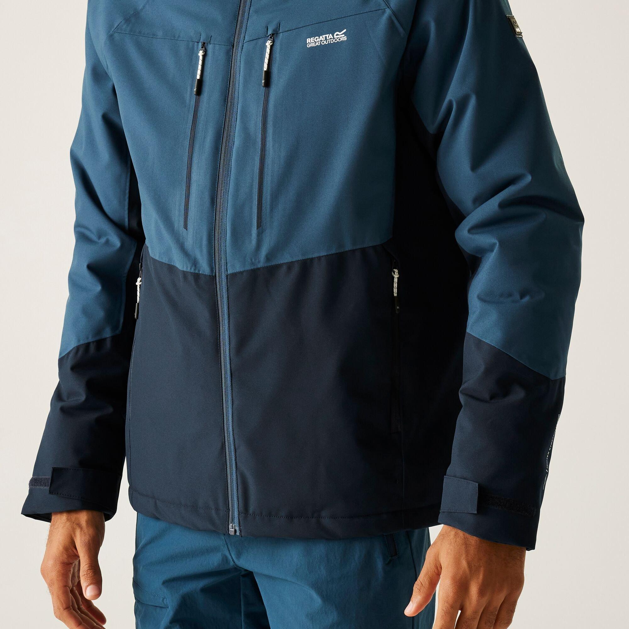 Navy Blue - Regatta - Men's Highton Stretch Isotex Thermoguard Insulated Waterproof Jacket - 4