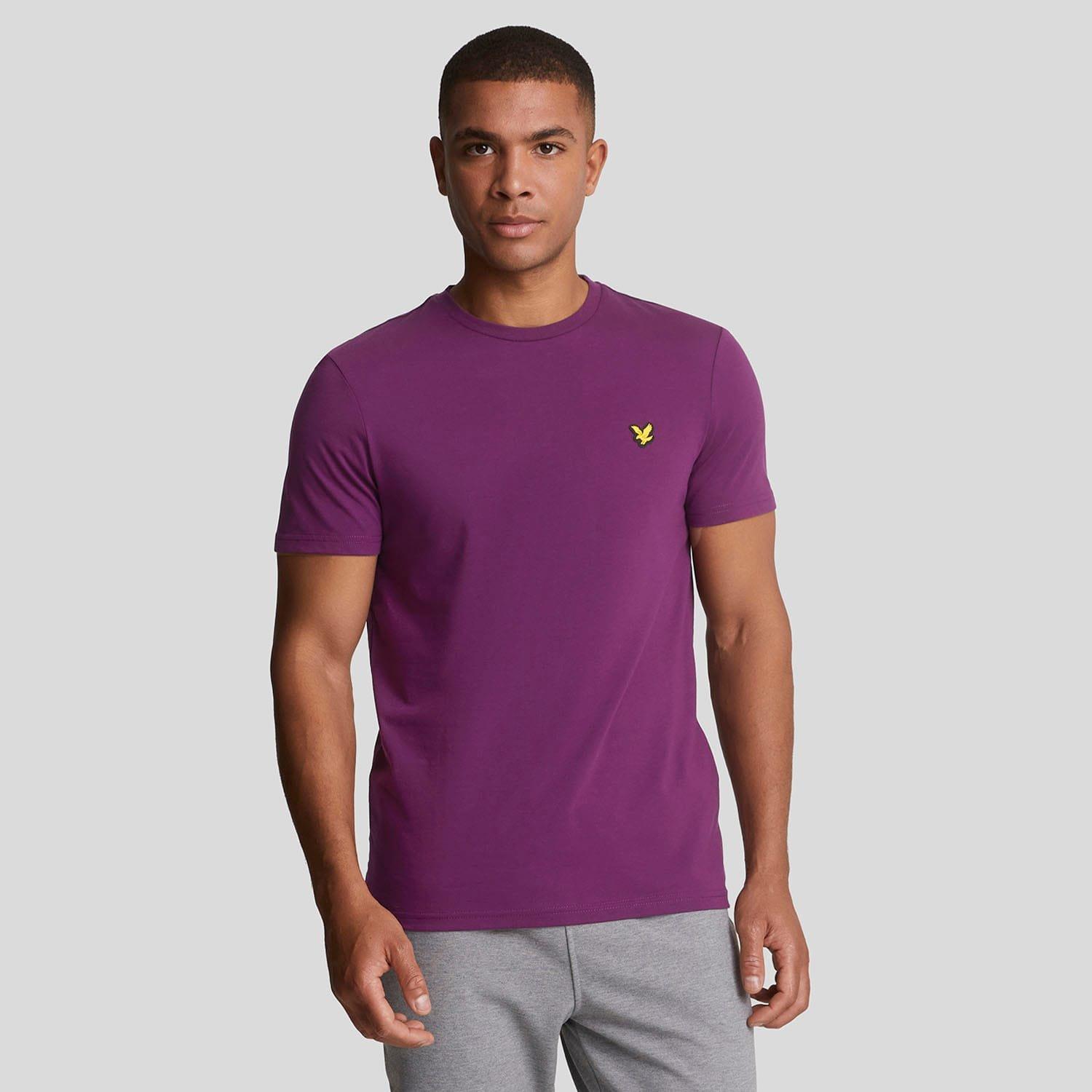 Purple - Lyle and Scott - Martin T-Shirt - 1