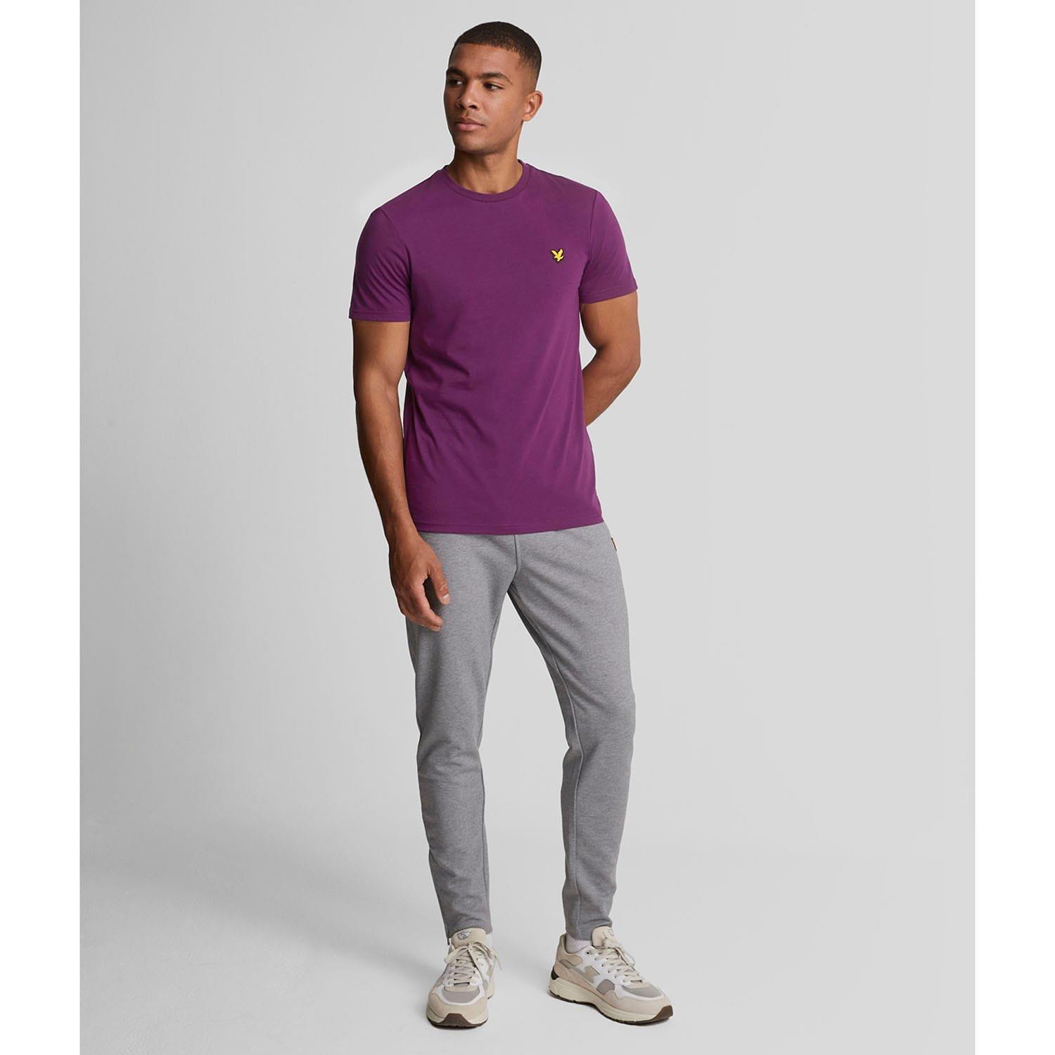 Purple - Lyle and Scott - Martin T-Shirt - 2