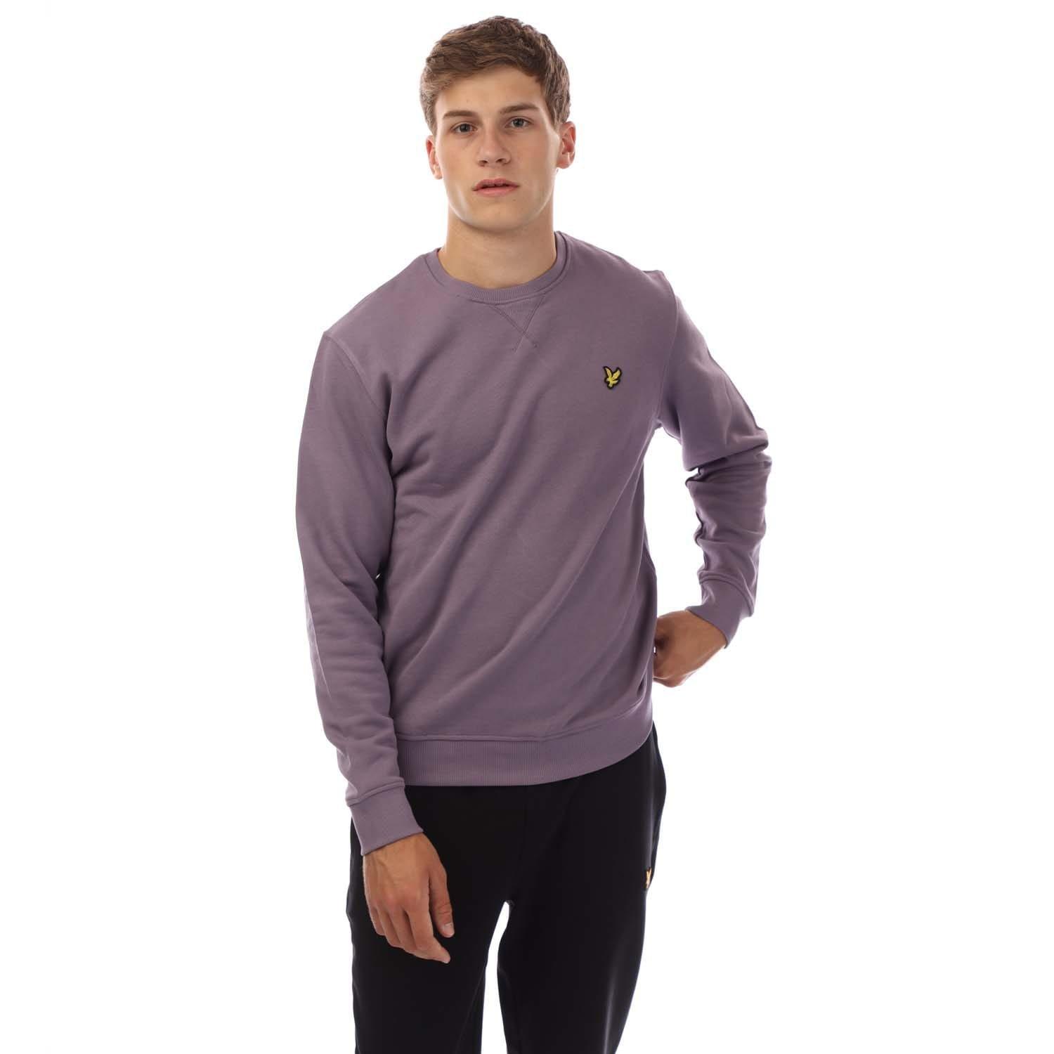 Purple - Lyle and Scott - Crewneck Sweatshirt - 1