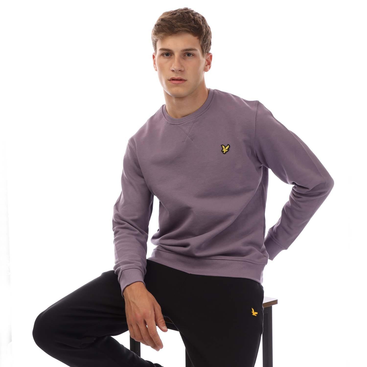 Purple - Lyle and Scott - Crewneck Sweatshirt - 4