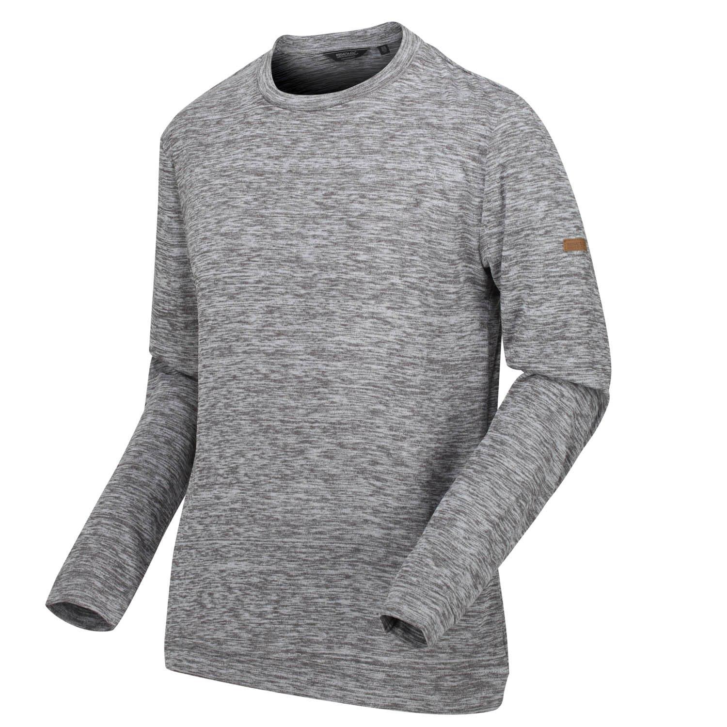Grey - Regatta - Leith Polyester Sweatshirt - 1