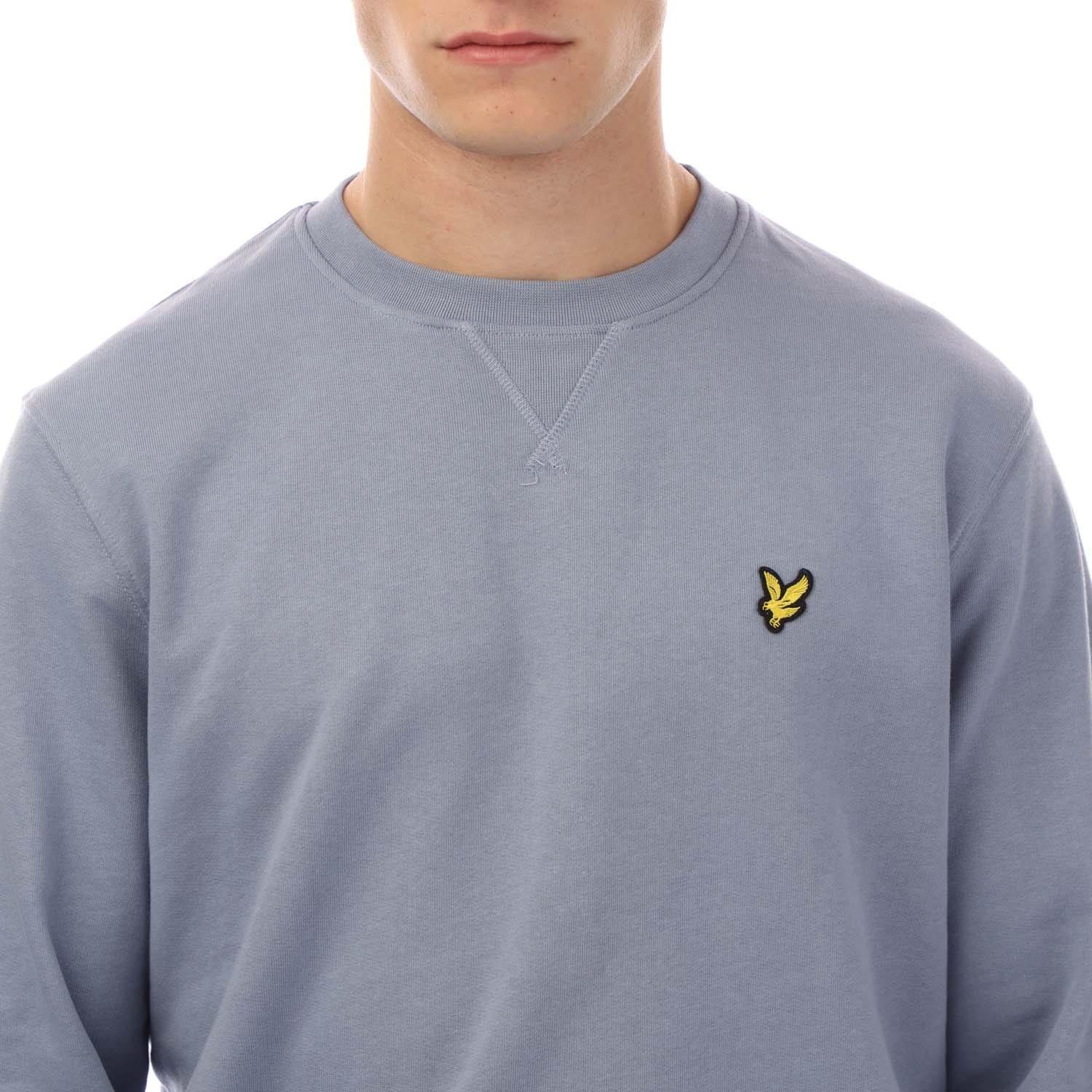 Blue - Lyle and Scott - Tartan Heritage Graphic Sweatshirt - 2
