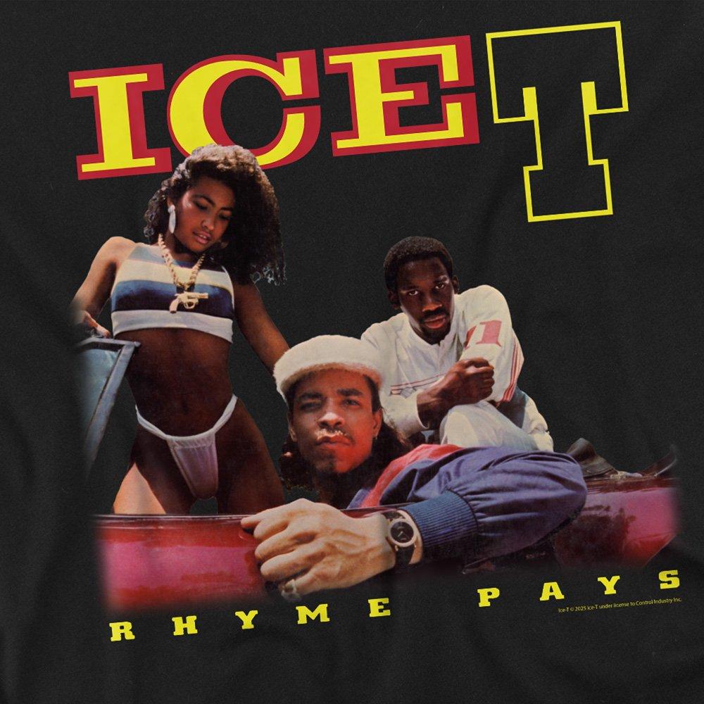 Black - Other - Ice-T - Rhyme Pays T-Shirt Black - 2