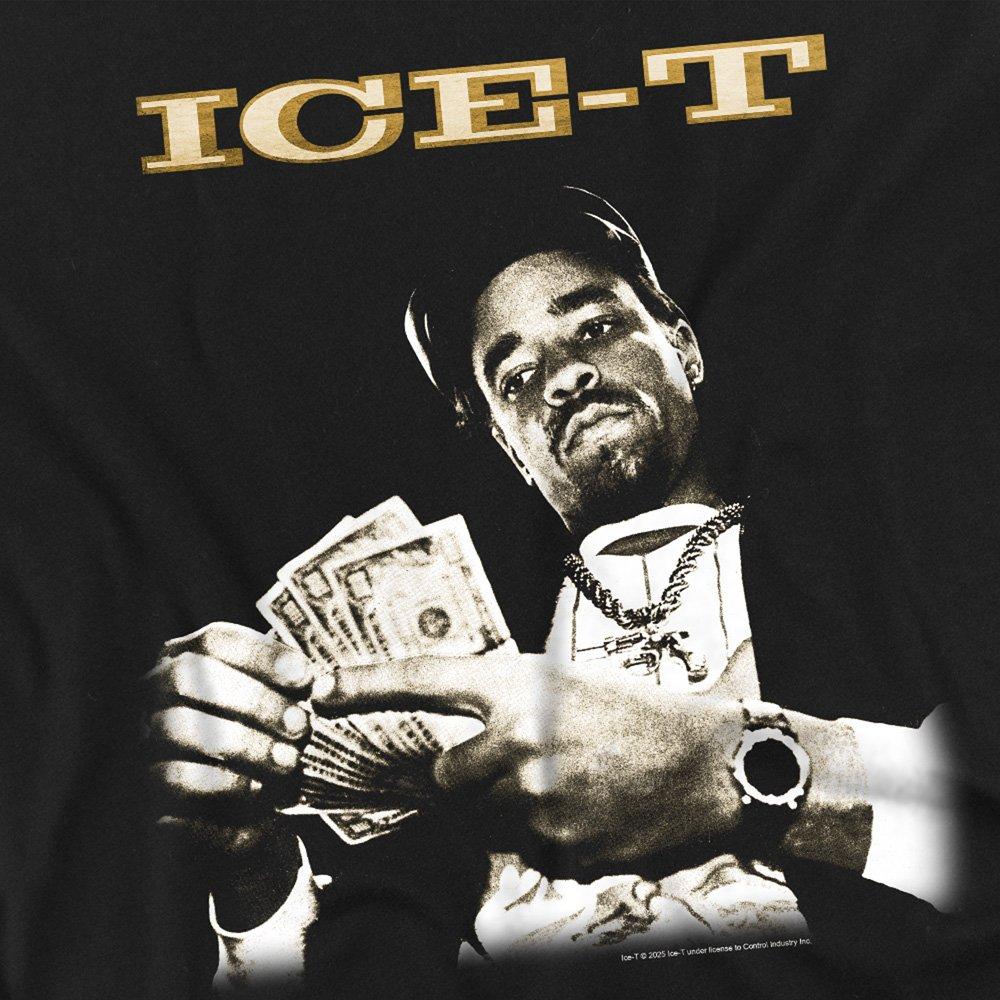 Black - Other - Ice-T - Counting Money (Back Print) T-Shirt Black - 2