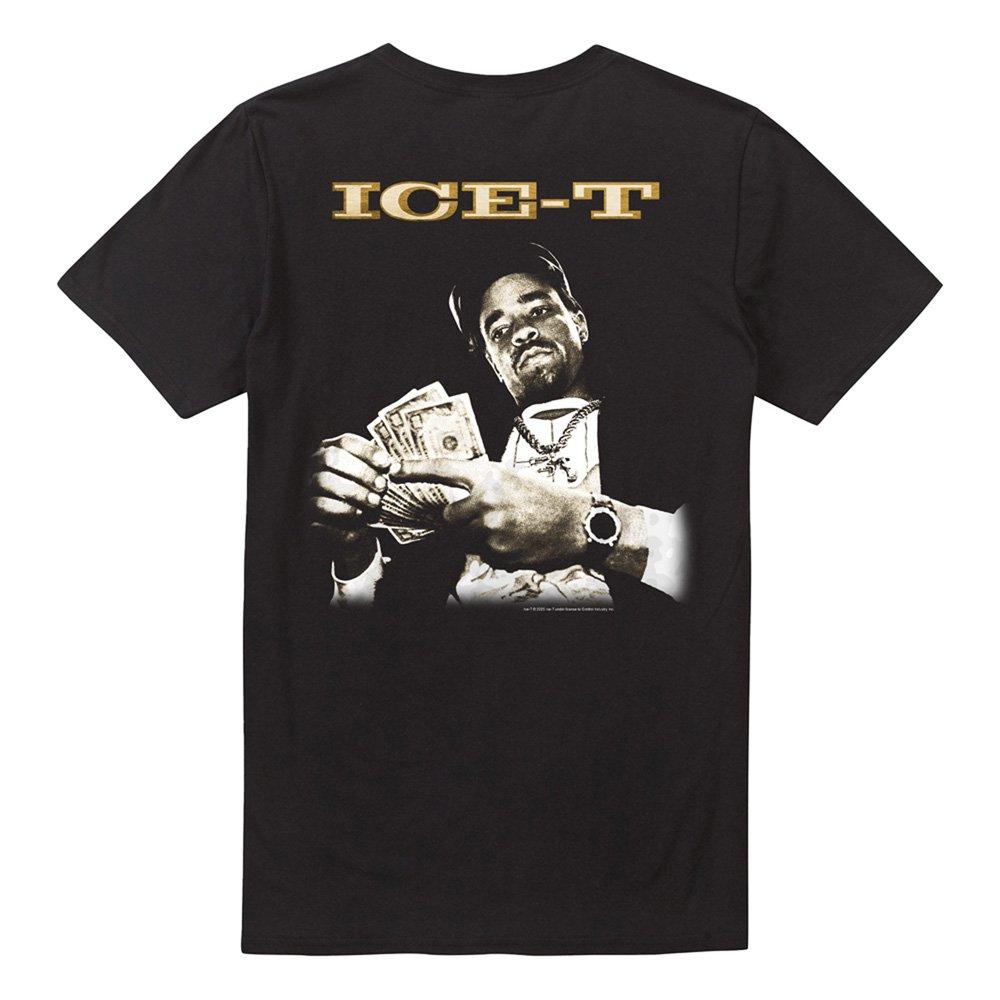 Black - Other - Ice-T - Counting Money (Back Print) T-Shirt Black - 5