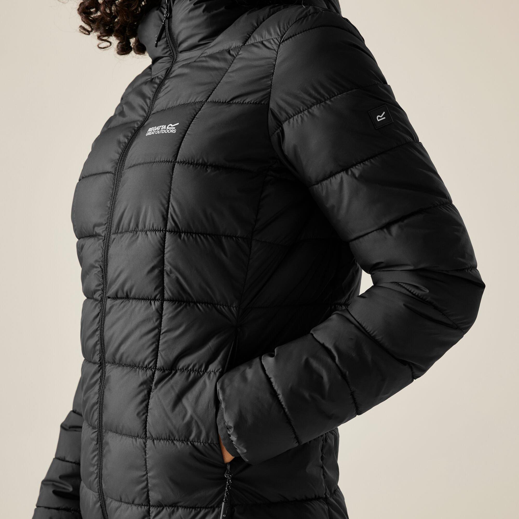 Black - Regatta - Women's Asper Water-Repellent Quilted Jacket - 4