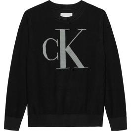 Calvin Klein Jeans Kids' CKJ Logo Crew Neck Jumper