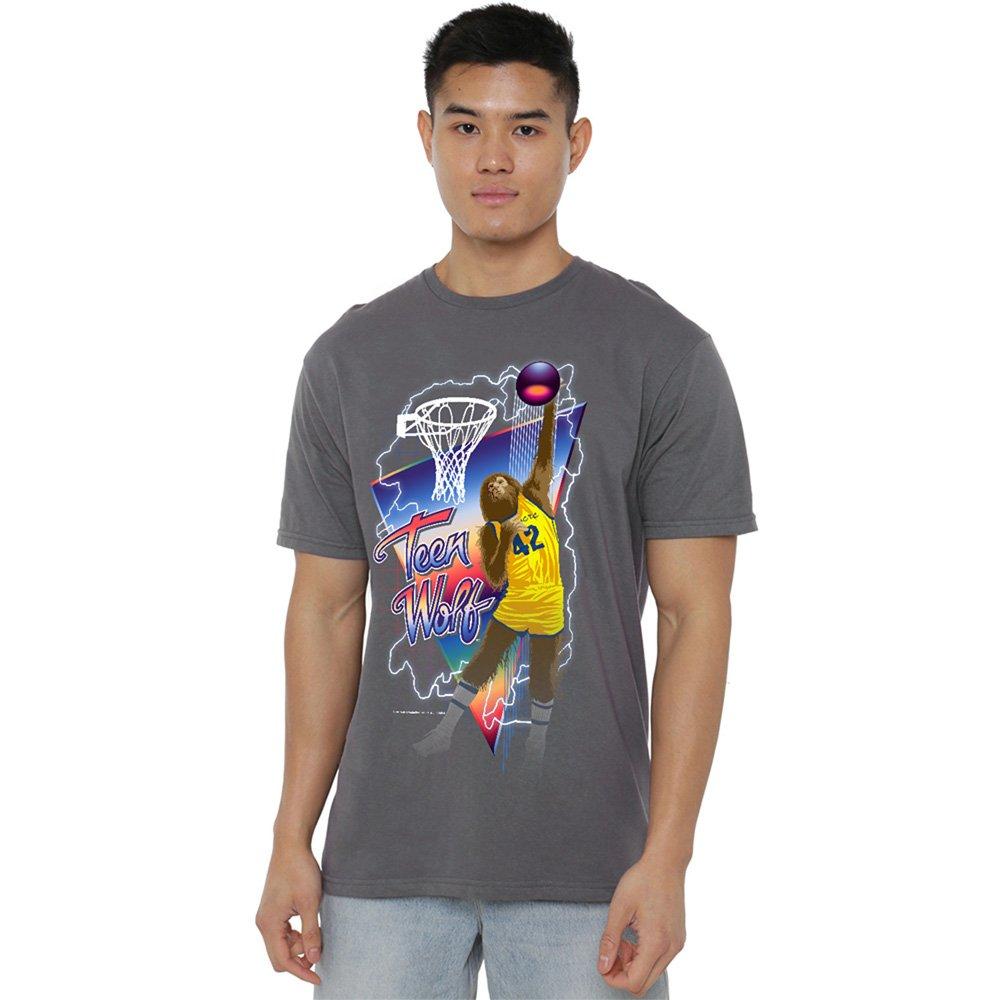 Grey - Other - Teen Wolf Slam Dunk T Shirt Charcoal - 1