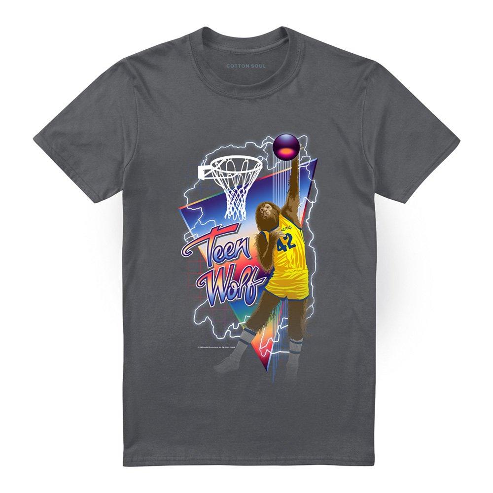 Grey - Other - Teen Wolf Slam Dunk T Shirt Charcoal - 4