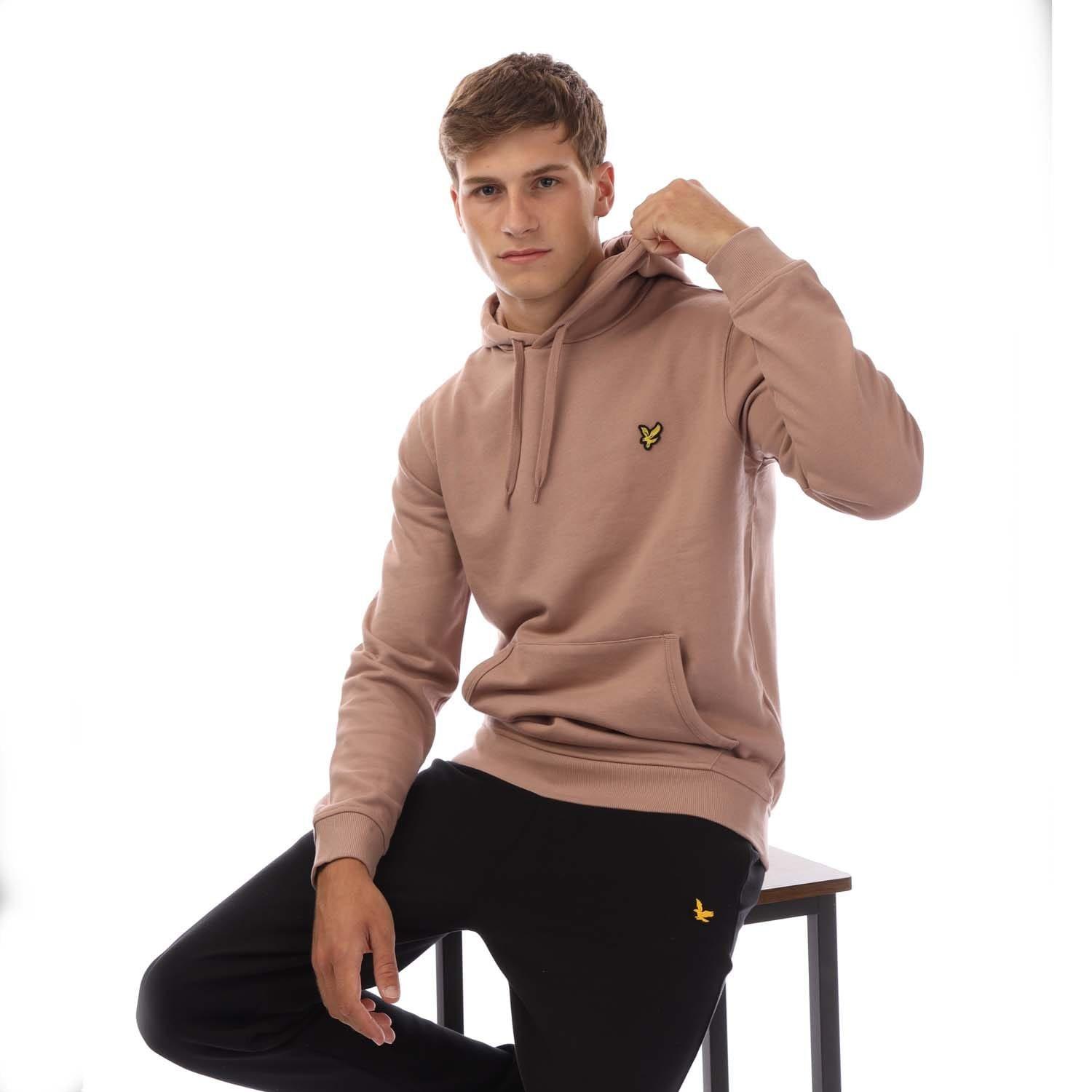 Mauve - Lyle and Scott - Pullover Hoodie - 4