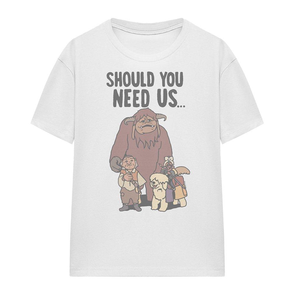 White - Other - Labyrinth Should You Need Us T-Shirt White - 4
