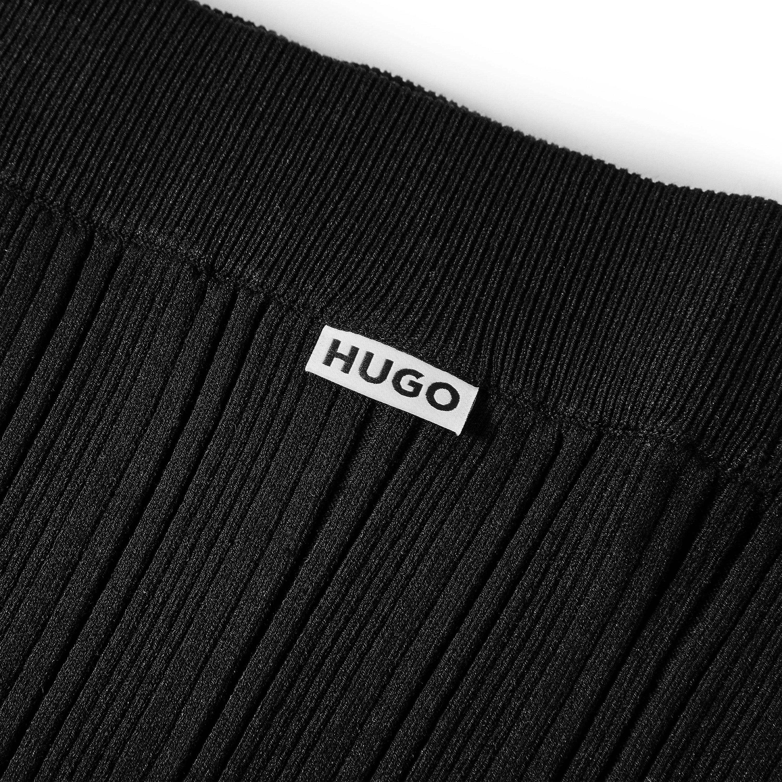 Black - Hugo - Women's Sareplie Knitted Skirt - 3