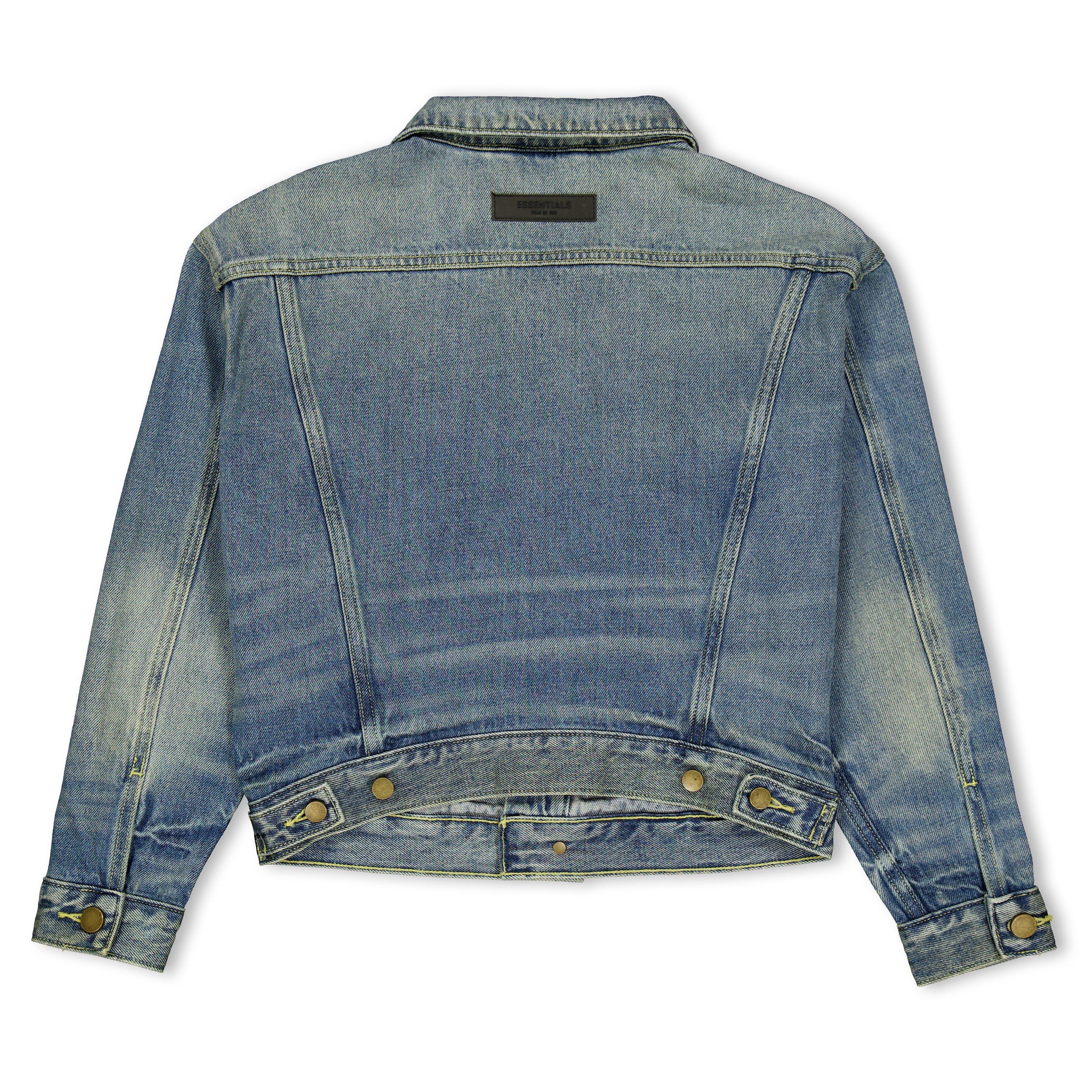 Indigo - Fear Of God Essentials - Unisex Kids' Trucker Softshell Jacket - 2