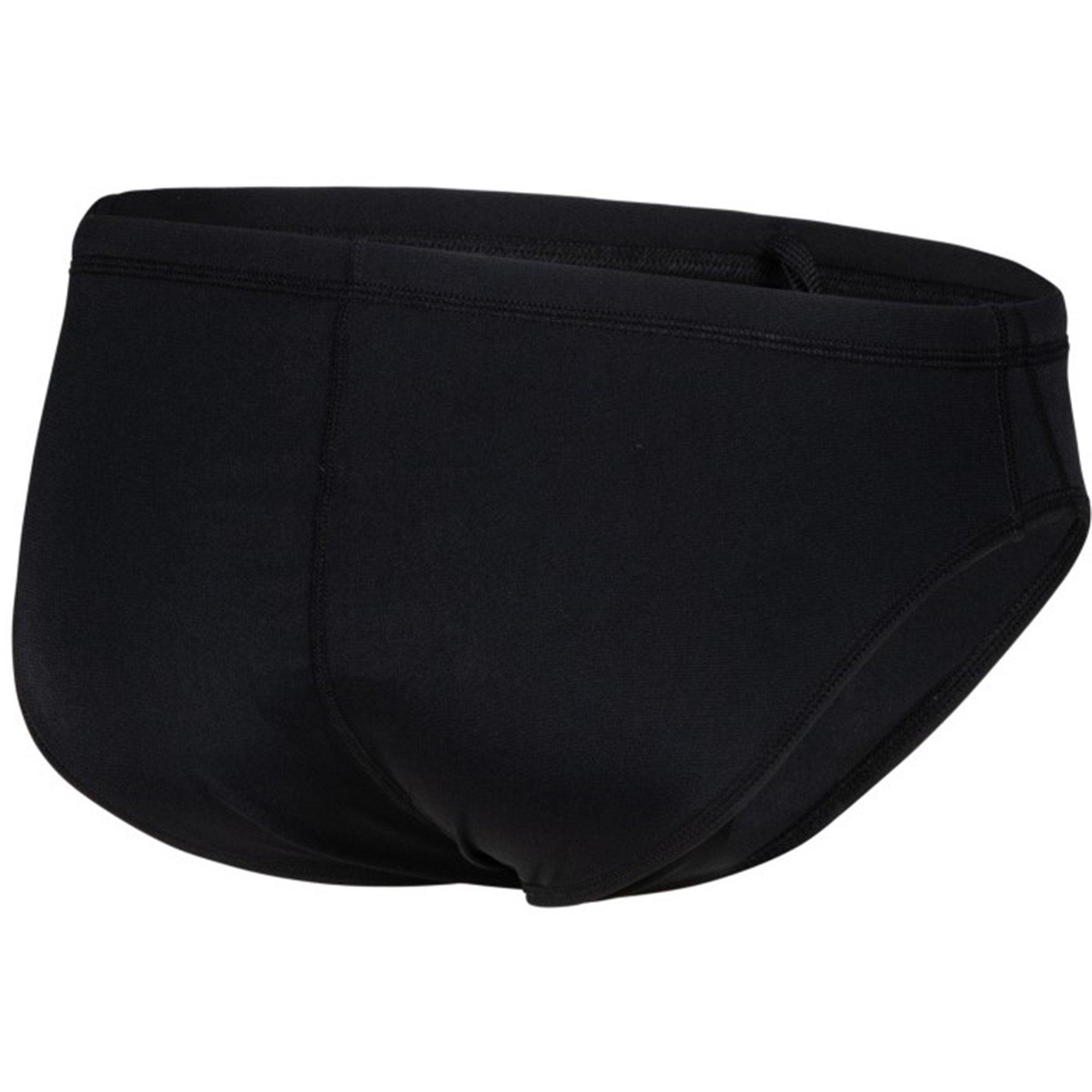 Noir Blanc - Arena - Mens Solid Team Swim Briefs - 2