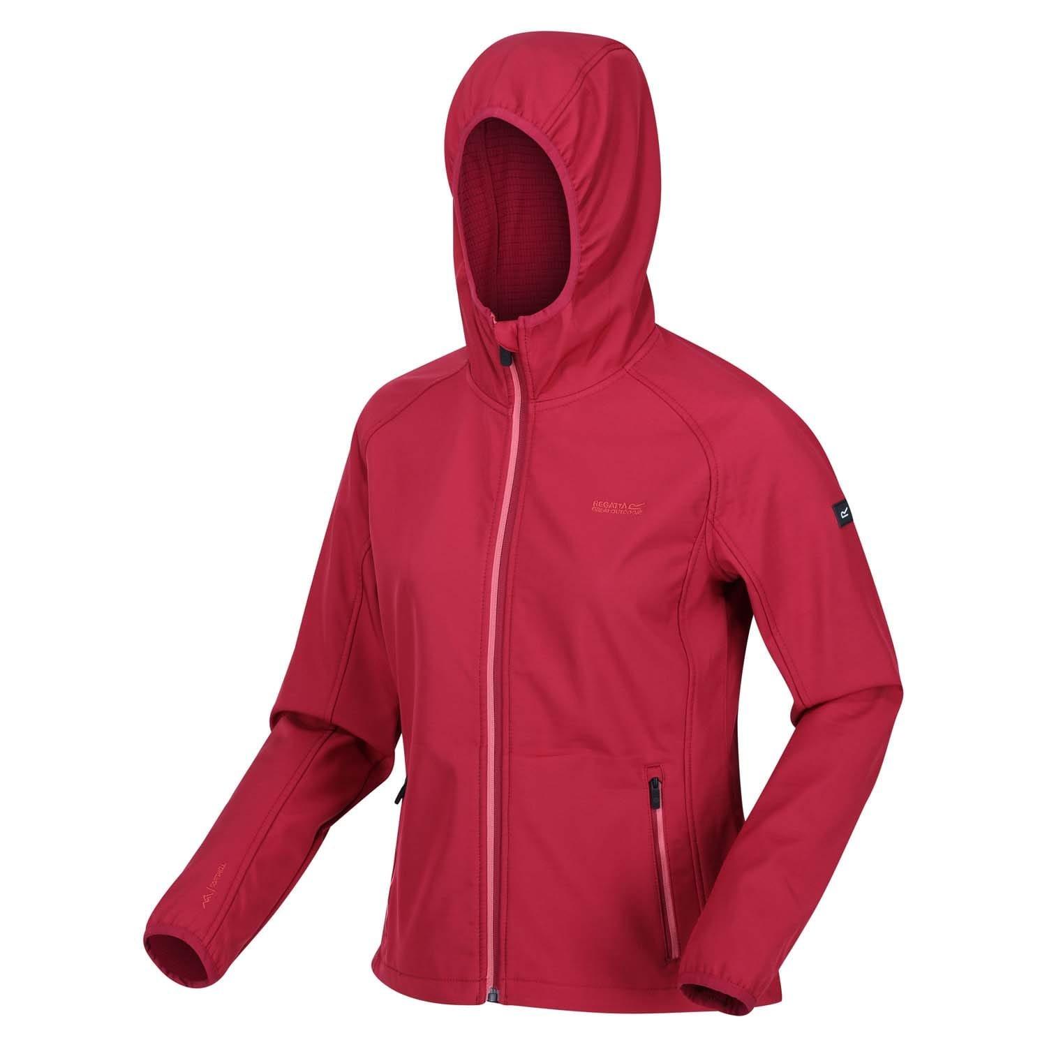 Red - Regatta - Arec III Warm Water Repellent Softshell Jacket - 3