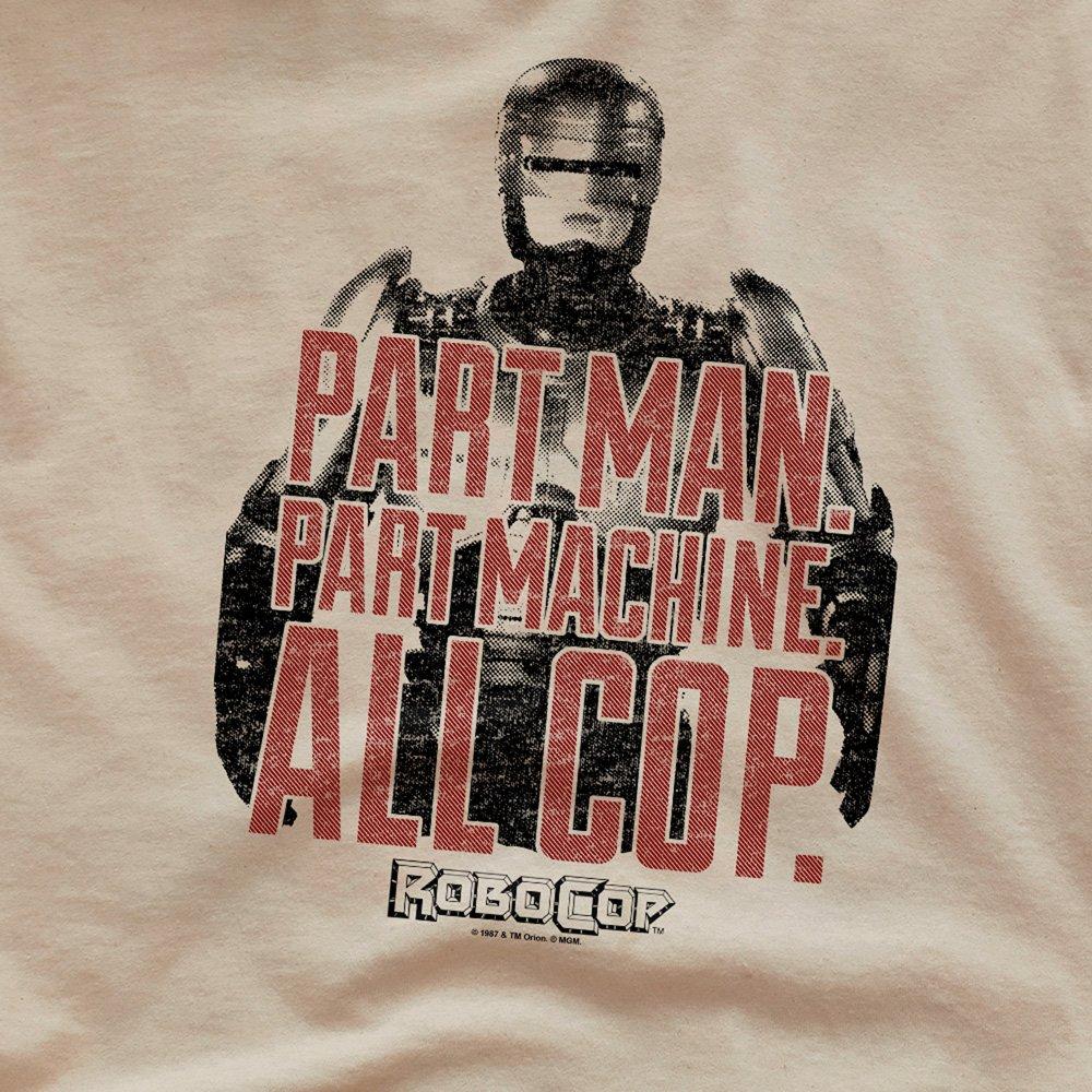 Yellow - Other - Robocop Vintage Tagline T Shirt Sand - 2