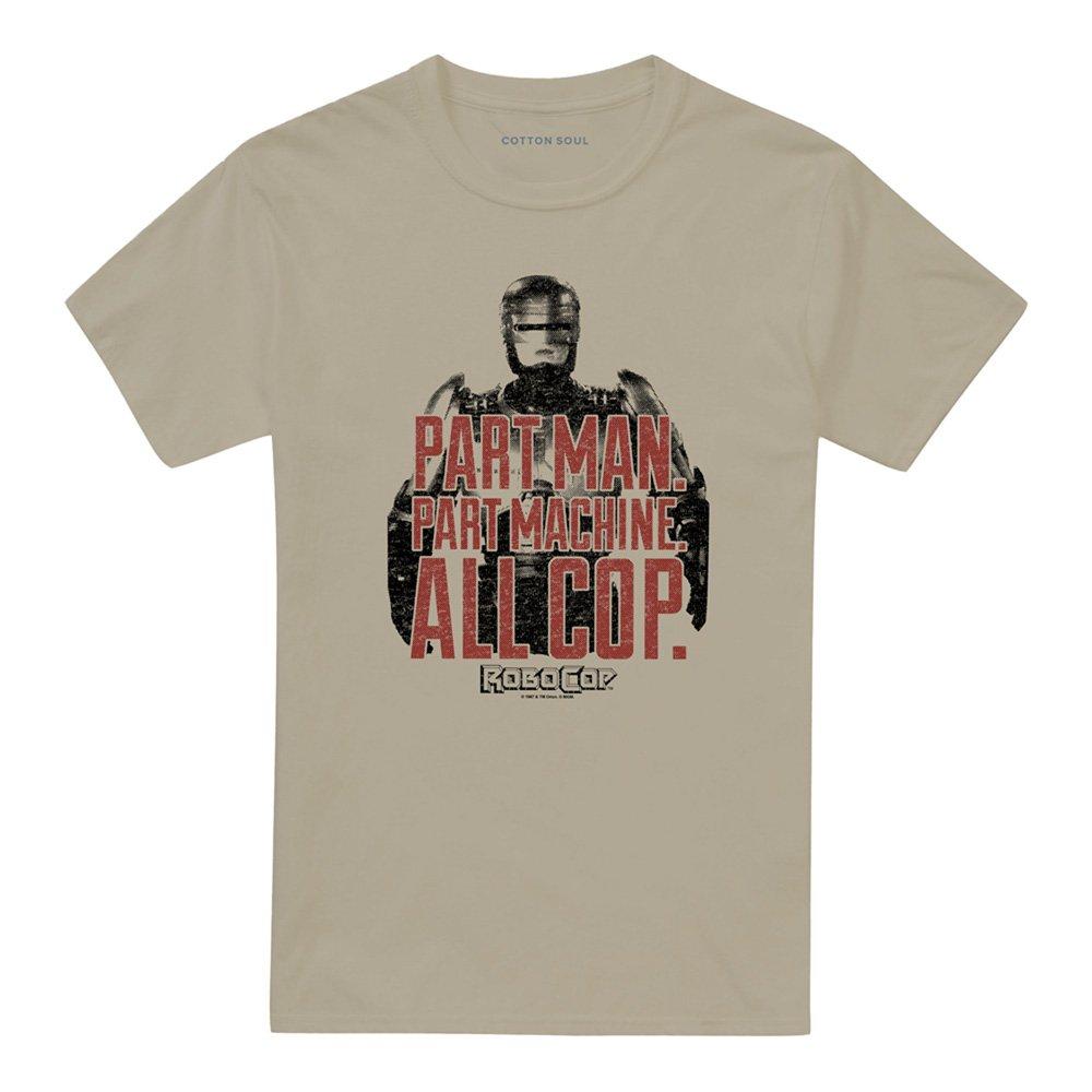 Yellow - Other - Robocop Vintage Tagline T Shirt Sand - 4
