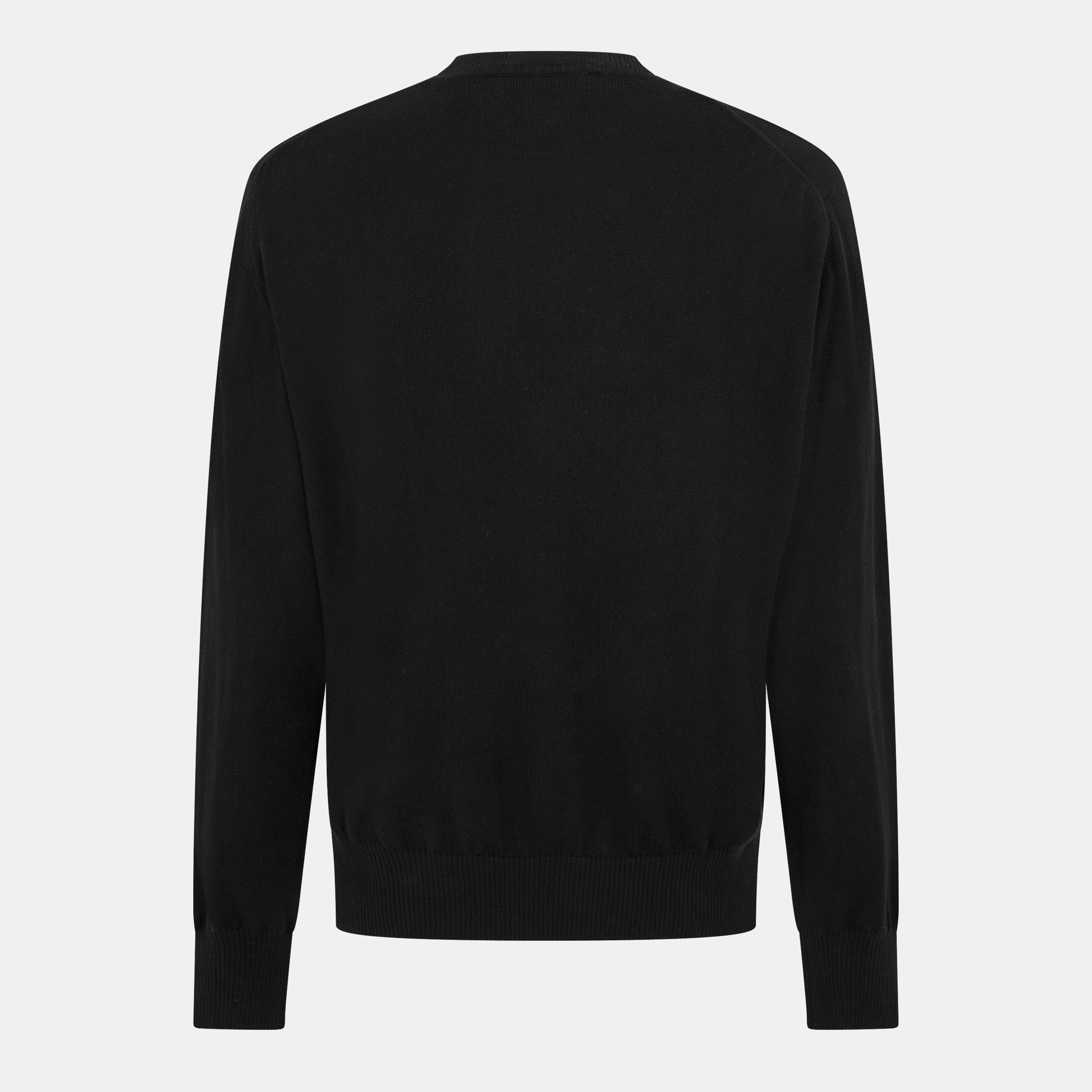 Black - Vivienne Westwood - Alex Round Neck Sweater - 2