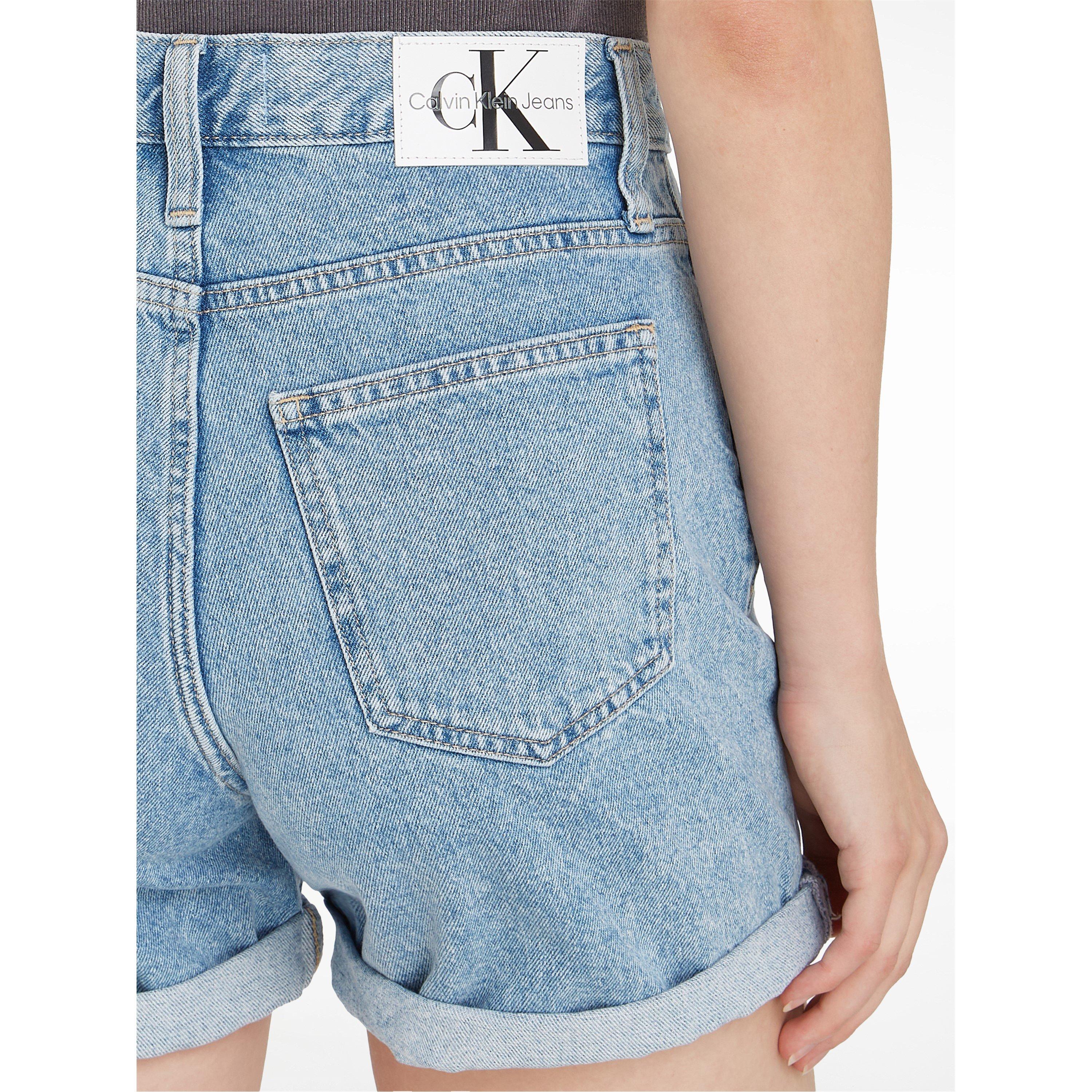 Denim Medium - Calvin Klein Jeans - Mom Shorts - 4