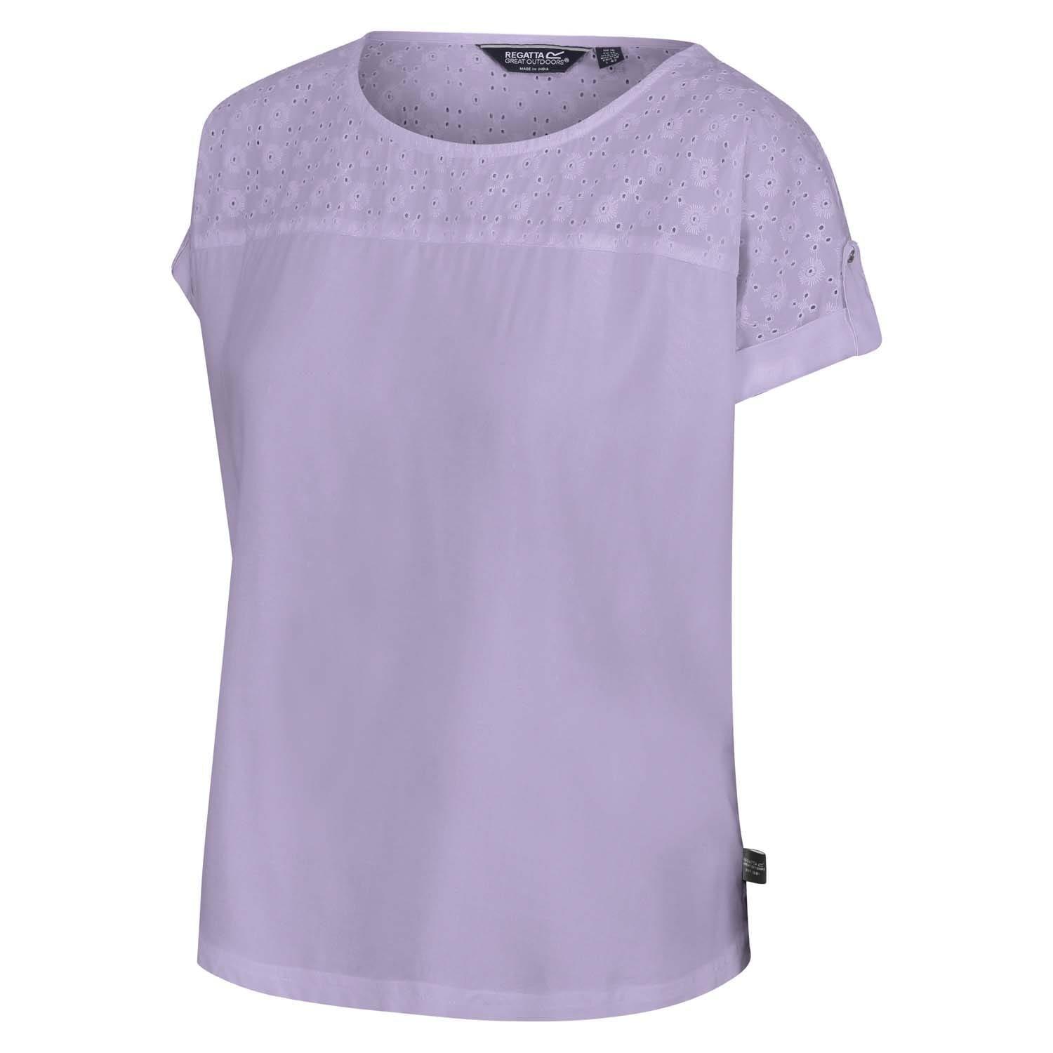Lilac - Regatta - Jaida Coolweave T-Shirt - 1