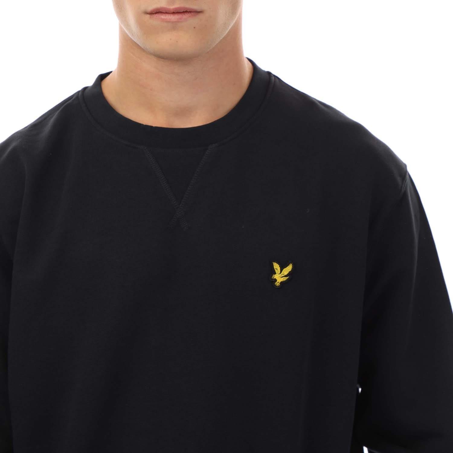 Navy - Lyle and Scott - Tartan Heritage Graphic Sweatshirt - 3
