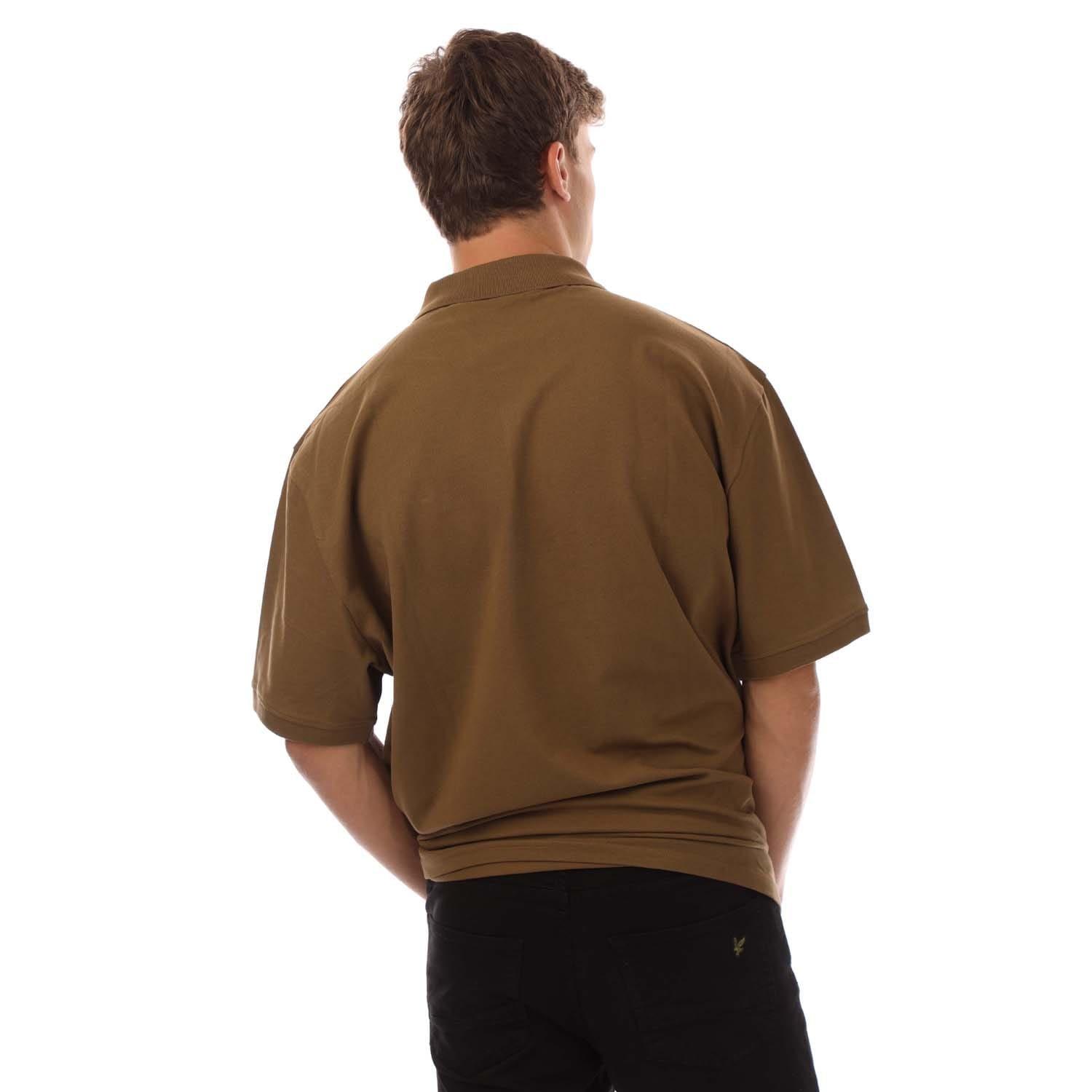 Brown - Lyle and Scott - Plain Polo Shirt - 3