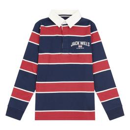 Jack Wills Versace Kids mix-print short sleeved polo shirt