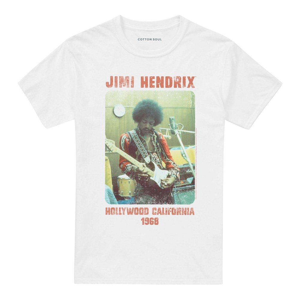 White - Other - Jimi Hendrix - California 1968 T-Shirt White - 4