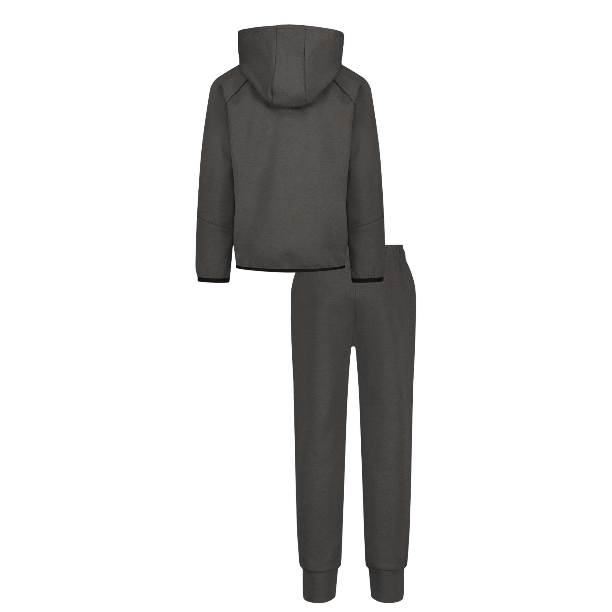 Grey/Black - Under Armour - Kids' Two-Piece Fleece Tracksuit - 2