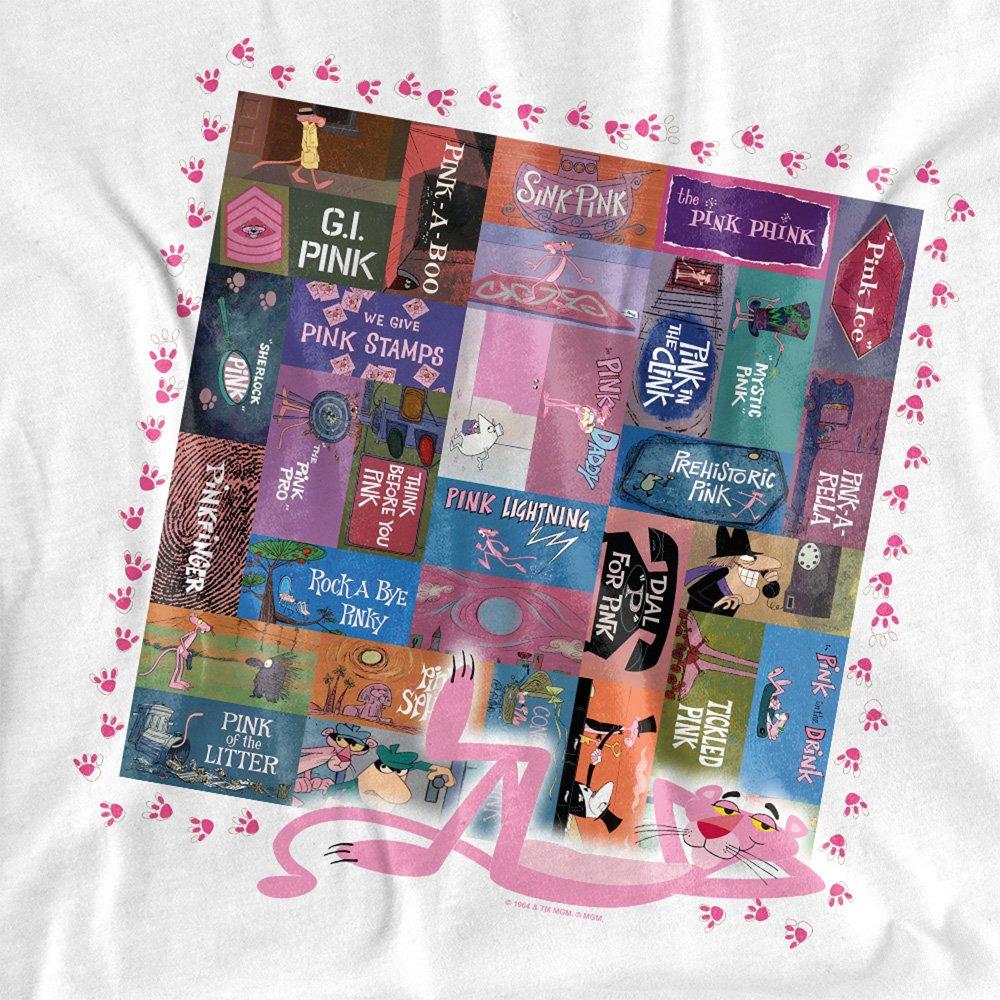 White - Other - Pink Panther Vintage Titles T Shirt White - 2