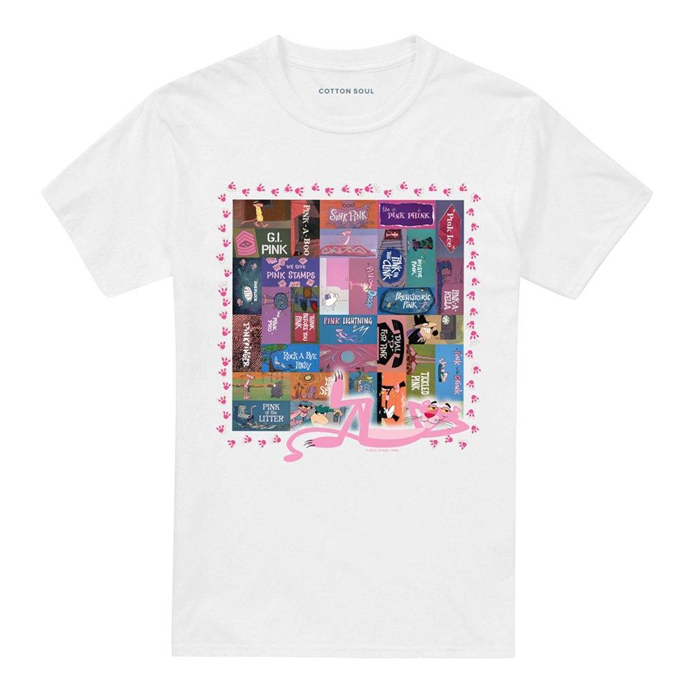 White - Other - Pink Panther Vintage Titles T Shirt White - 4