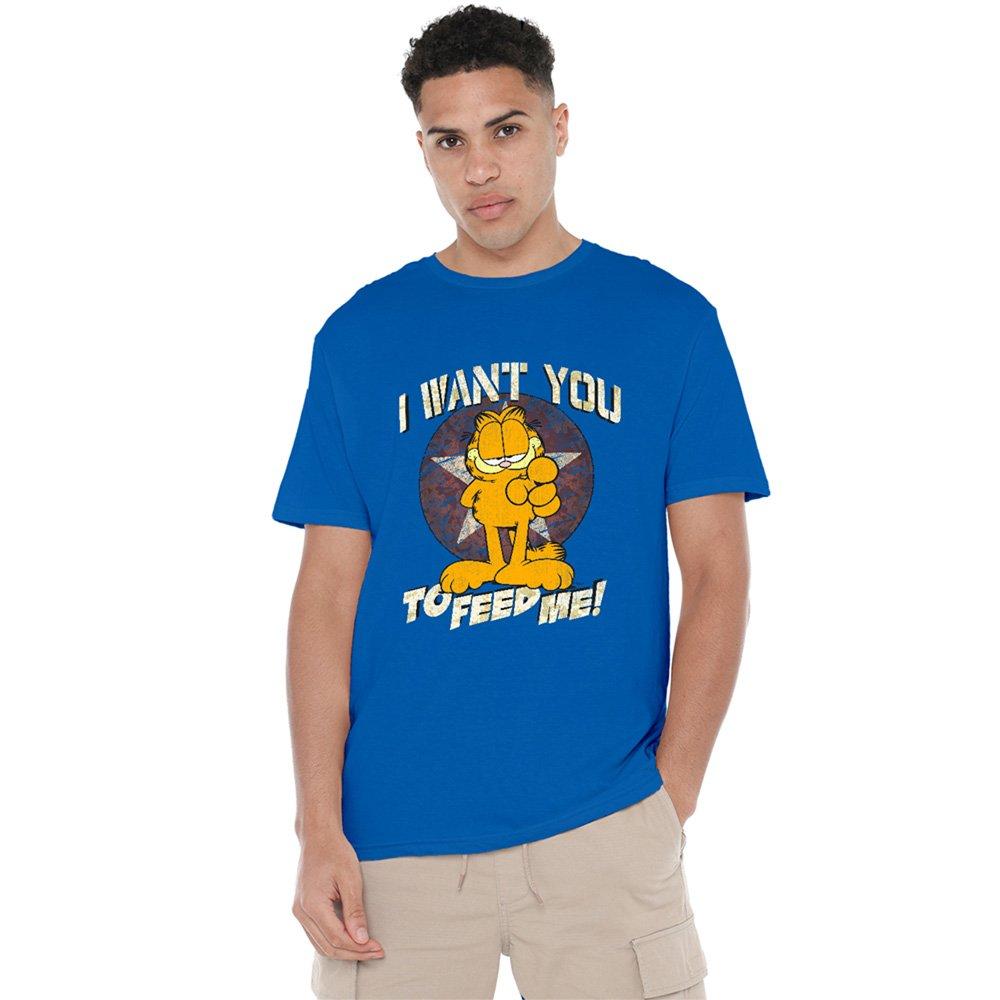 Blue - Garfield - Garfield I Want You T Shirt Royal - 1
