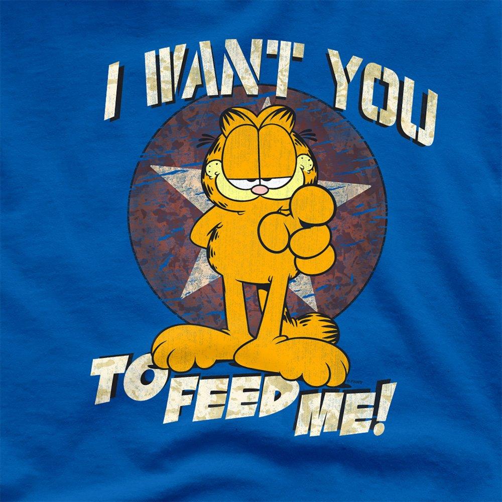 Blue - Garfield - Garfield I Want You T Shirt Royal - 2
