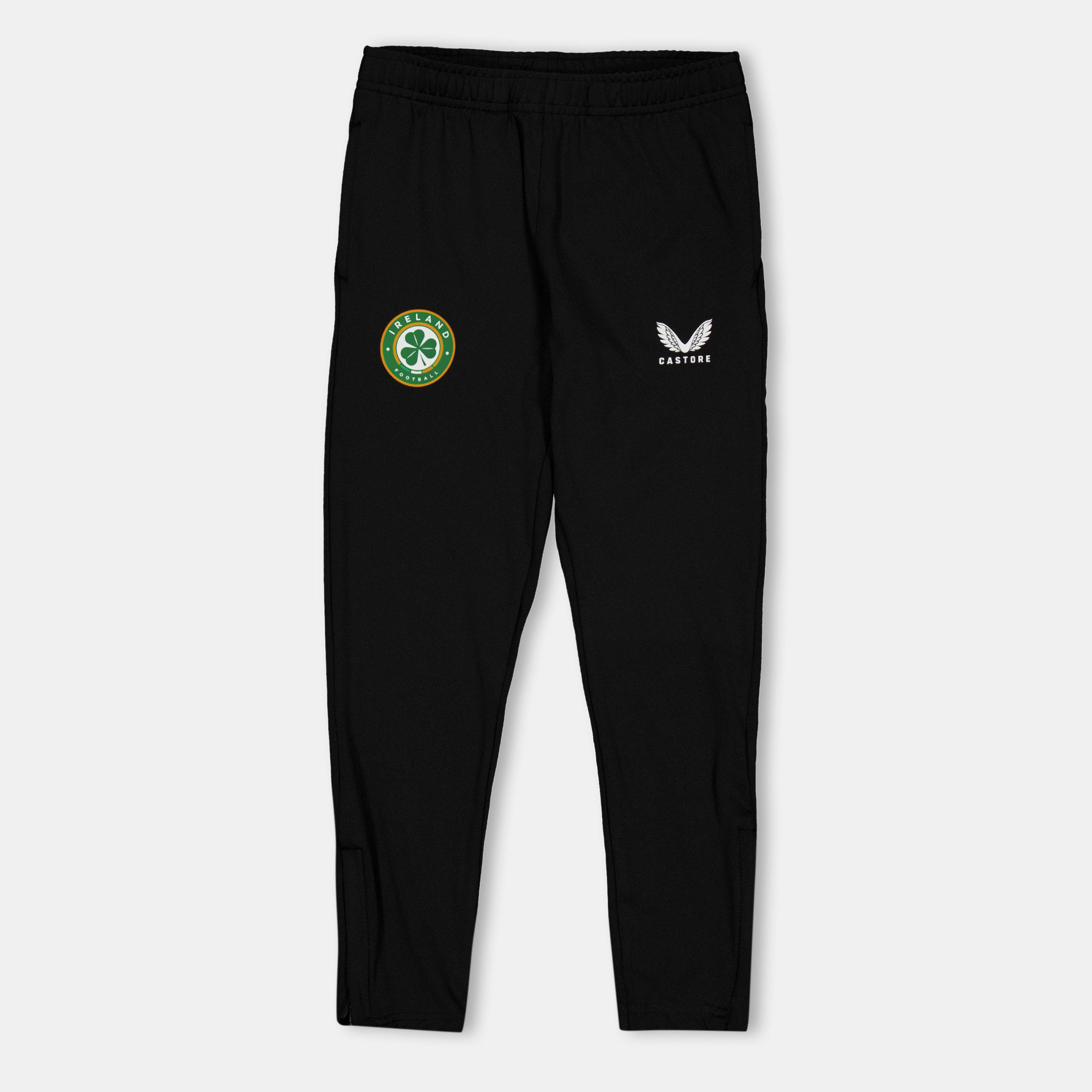 Castore  Black Kids' International Licensed Tracksuit Bottom - 9-10 (M)