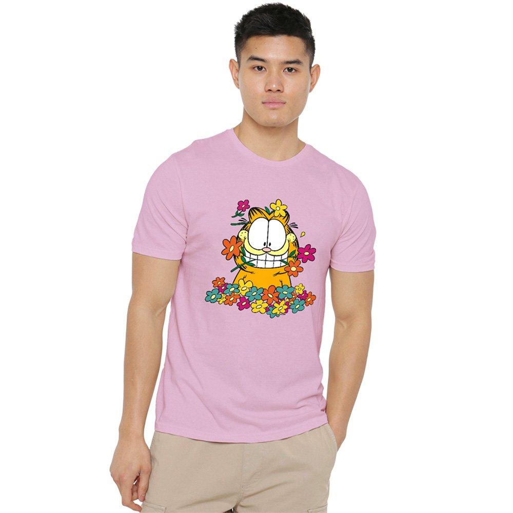Pink - Garfield - Garfield In The Garden T Shirt Pink - 1