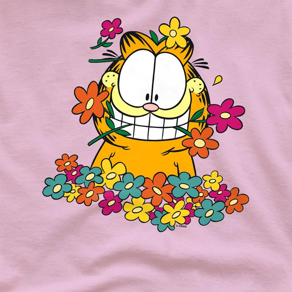 Pink - Garfield - Garfield In The Garden T Shirt Pink - 2