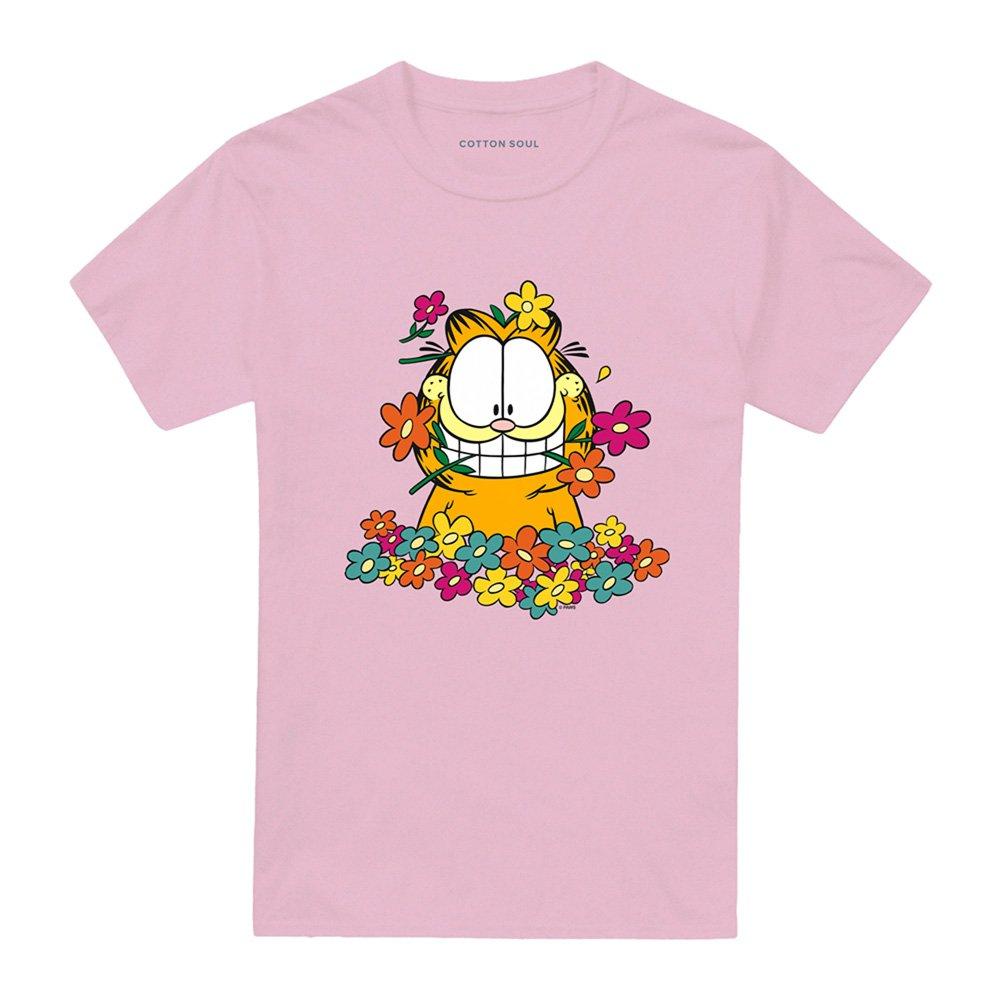 Pink - Garfield - Garfield In The Garden T Shirt Pink - 4