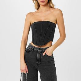 Good American Jeanis Terry Corset