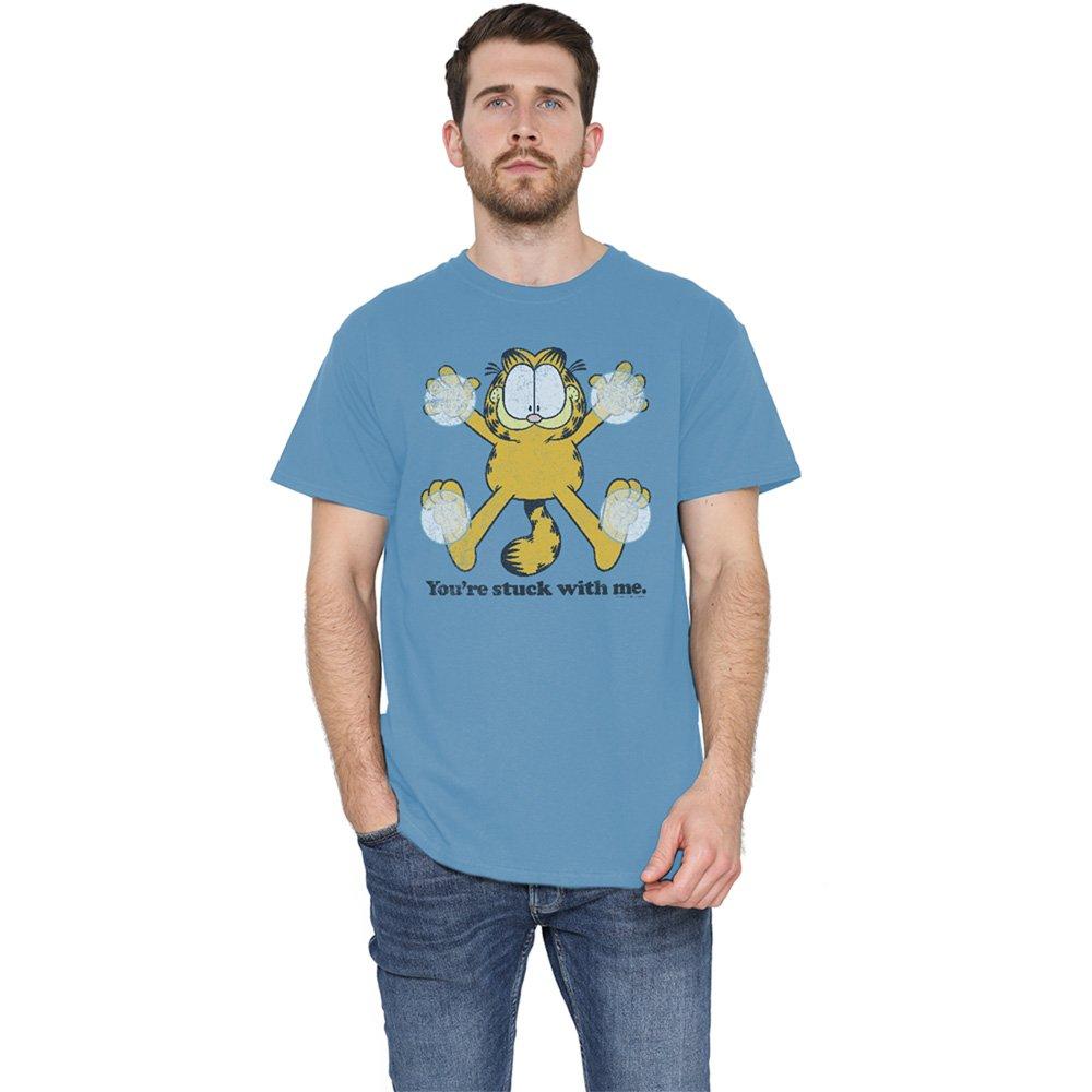 Blue - Garfield - Garfield Stuck T Shirt Carolina Blue - 1