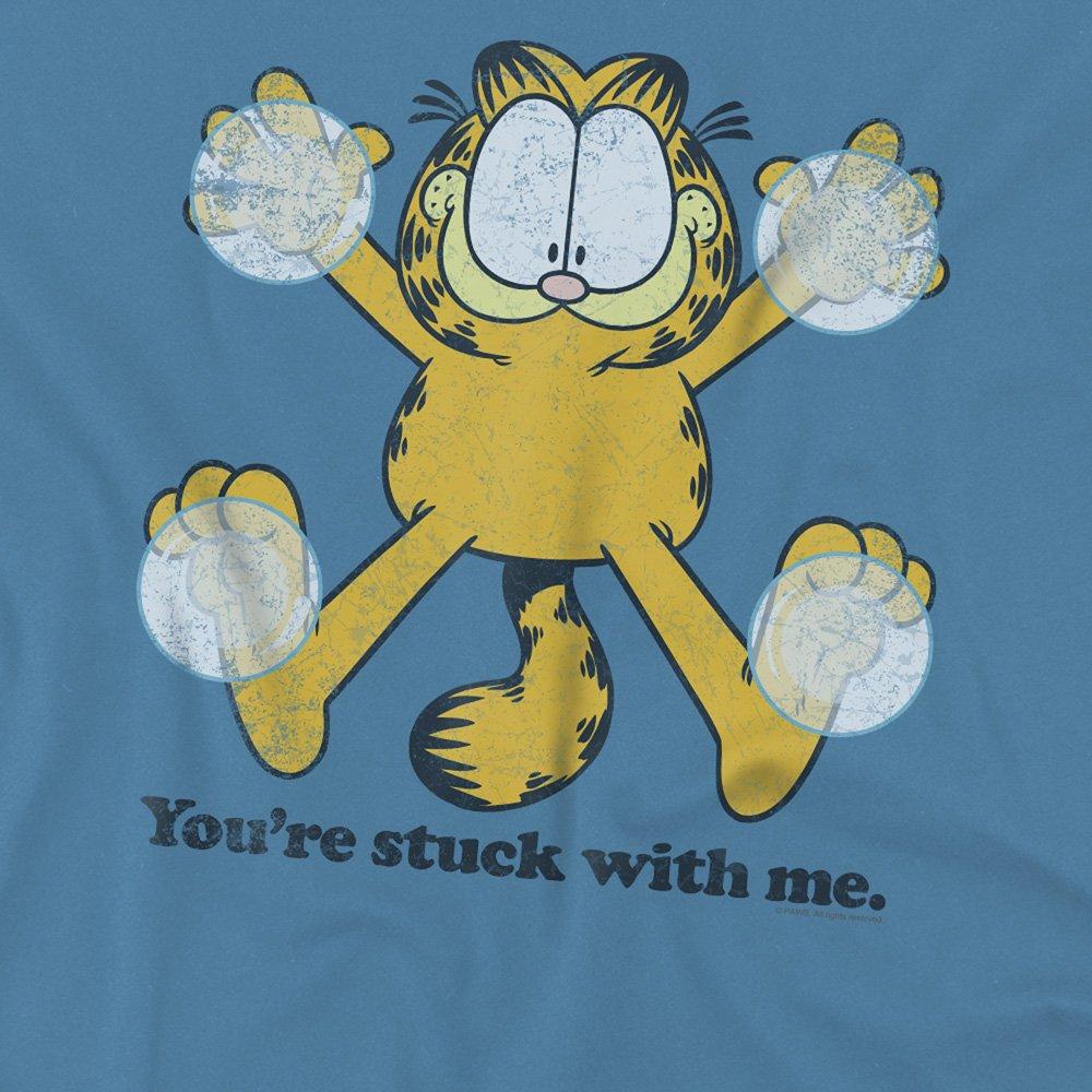 Blue - Garfield - Garfield Stuck T Shirt Carolina Blue - 2